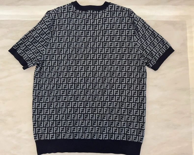 Fendi Fendi Strickwaren mit Logodruck Size US L / EU 52-54 / 3 - 2 Thumbnail