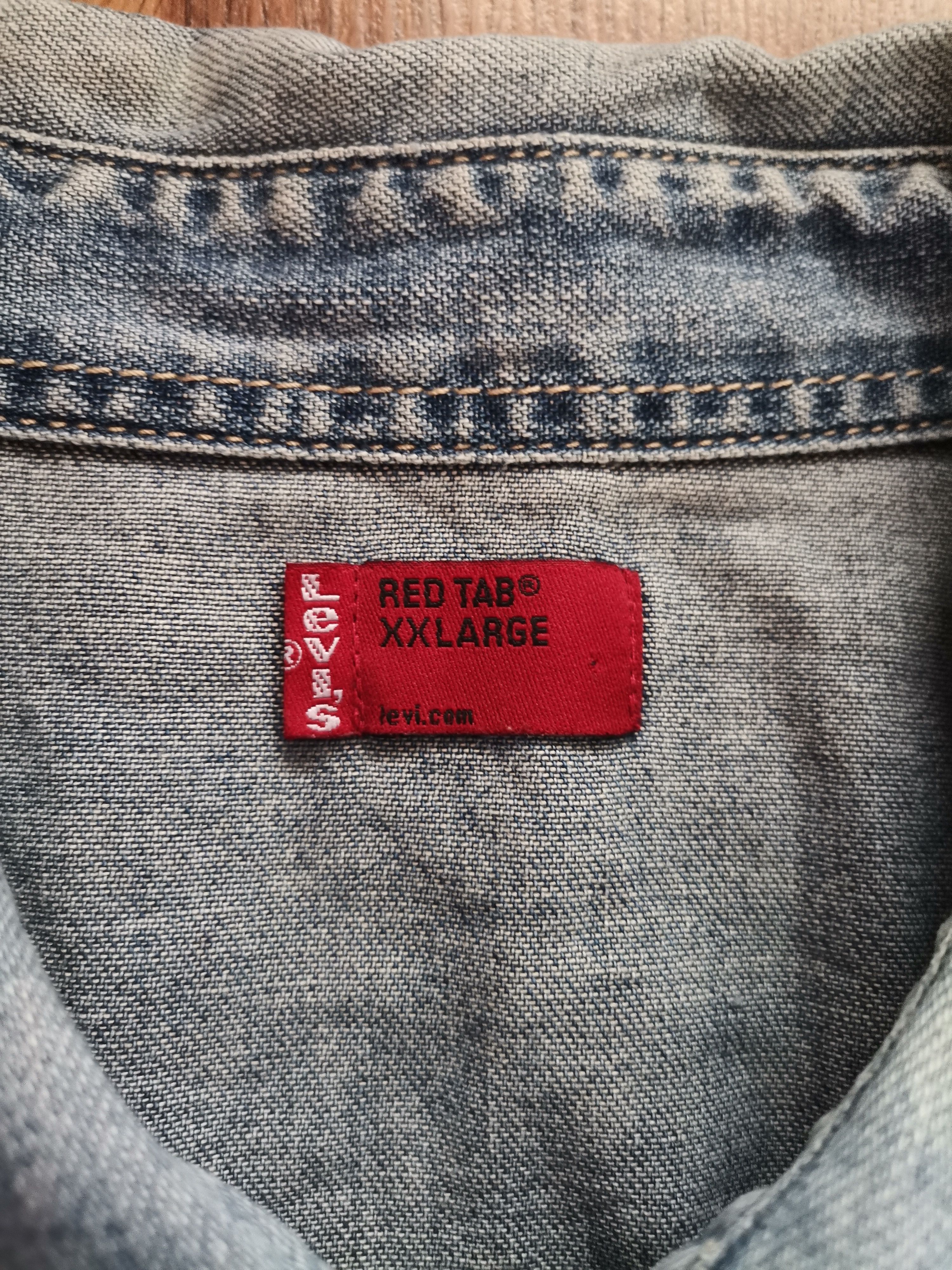 Levi's Vintage Levi's Denim Shirt Size US XXL / EU 58 / 5 - 3 Thumbnail