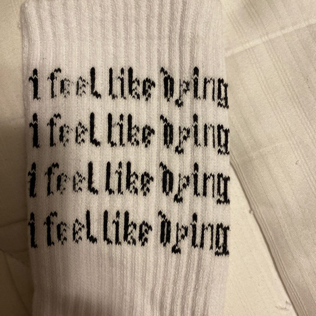 G59 Records Chetta G59 I Feel Like Dying Socks Size ONE SIZE - 2 Thumbnail