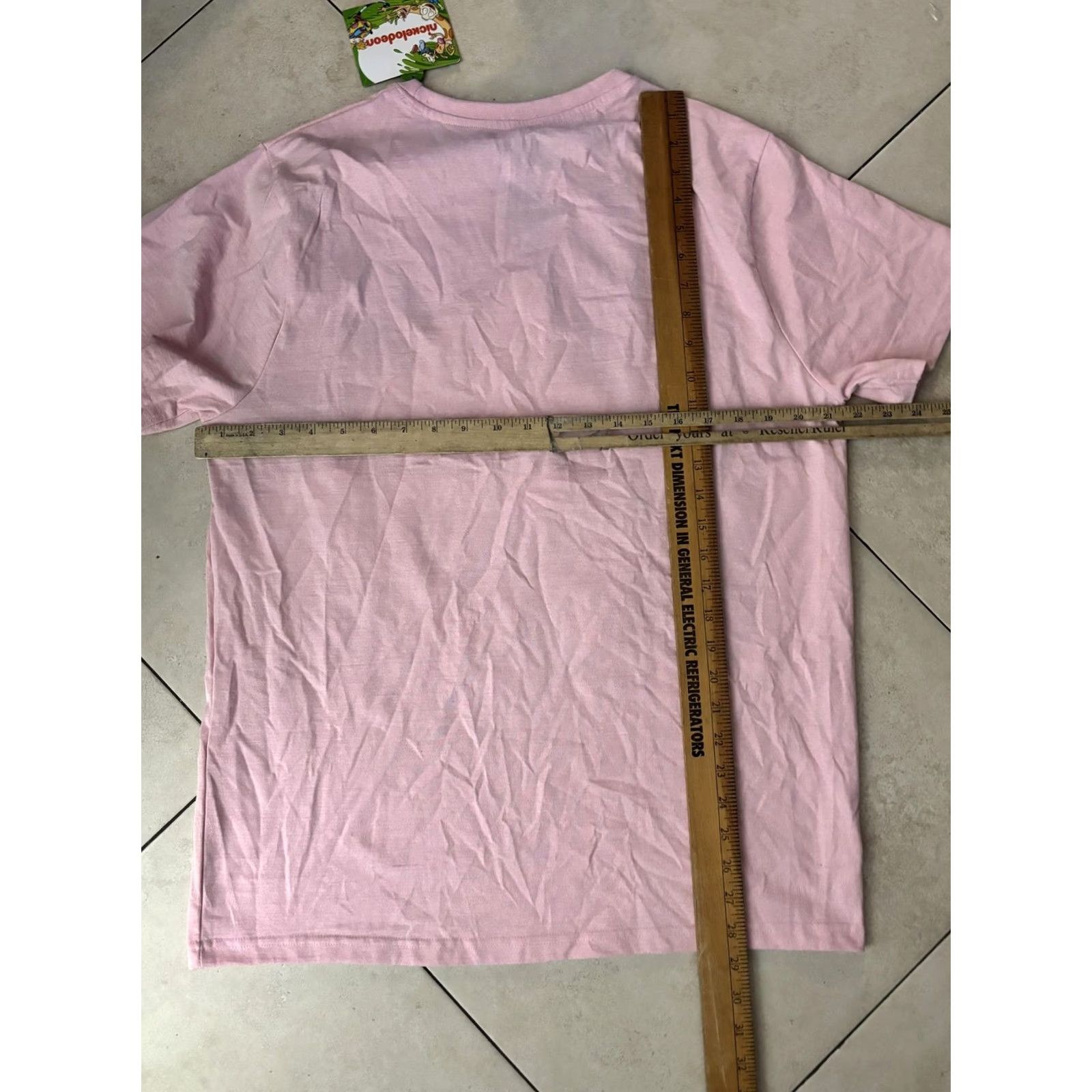 Nickelodeon Nickelodeon Shirt Mens Large Pink Nicktoons Graphic Rugrats Hey Arnold Cartoon Size US L / EU 52-54 / 3 - 6 Thumbnail