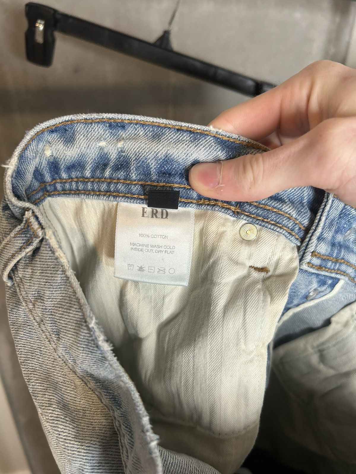 Enfants Riches Deprimes CLASSIC FLARE LEG JEANS DIRTY BLUE Size US 30 / EU 46 - 9 Thumbnail