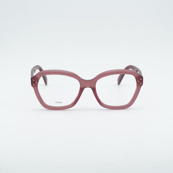 Celine Celine CL50100I 081 Eyeglasses Milky Violet 54mm Geometric Size ONE SIZE - 2 Thumbnail