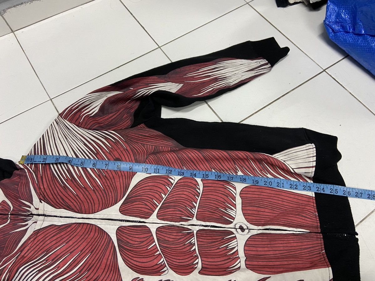 Japanese Brand ATTACK ON TITAN MUSCLE FULL ZIPPER HOODIE Size US S / EU 44-46 / 1 - 17 Thumbnail