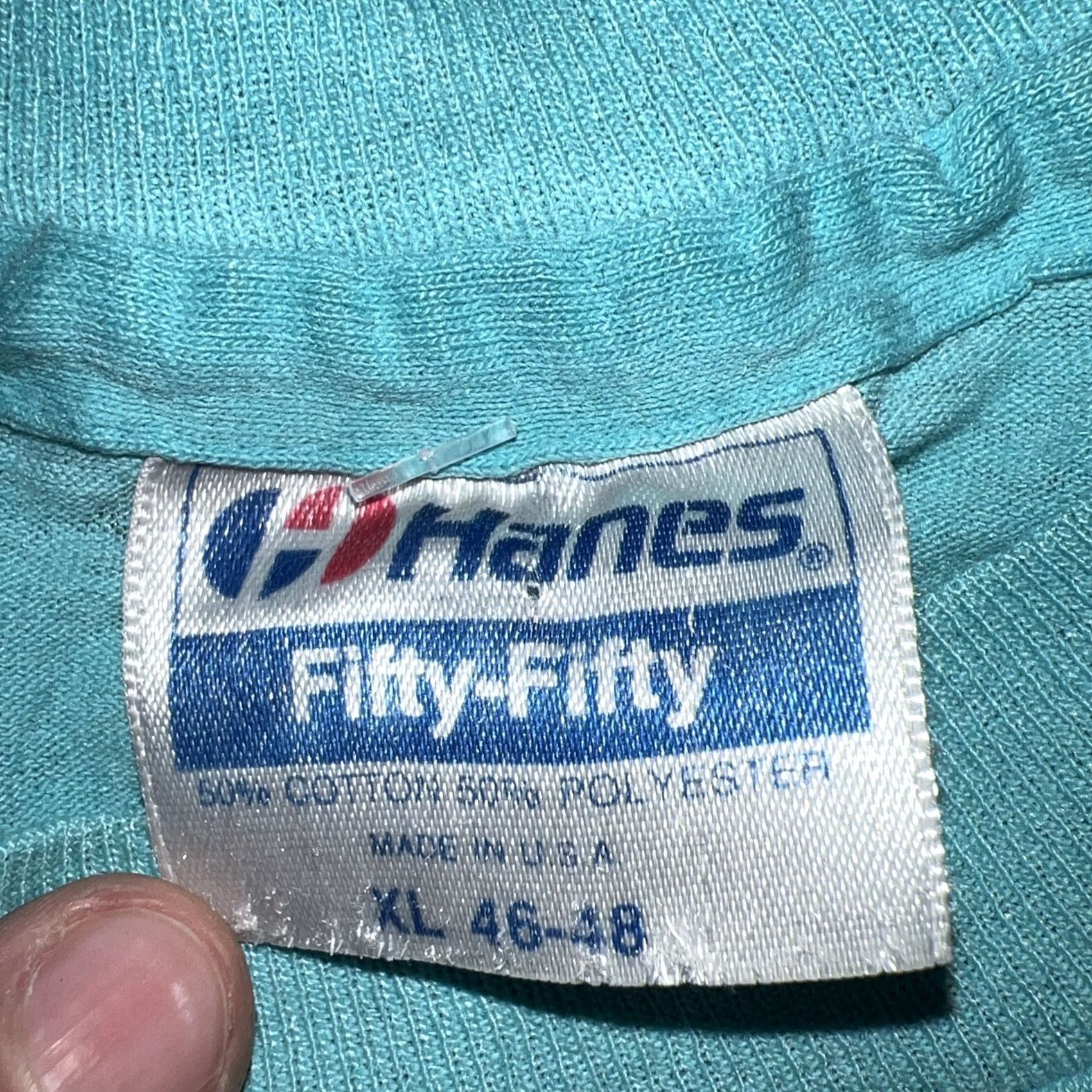 Hanes VINTAGE Alaska Walk For Hope 1990 20th Anniversary Tee Mens XL Hanes Blue USA Stitch Shirt Size US XL / EU 56 / 4 - 5 Thumbnail