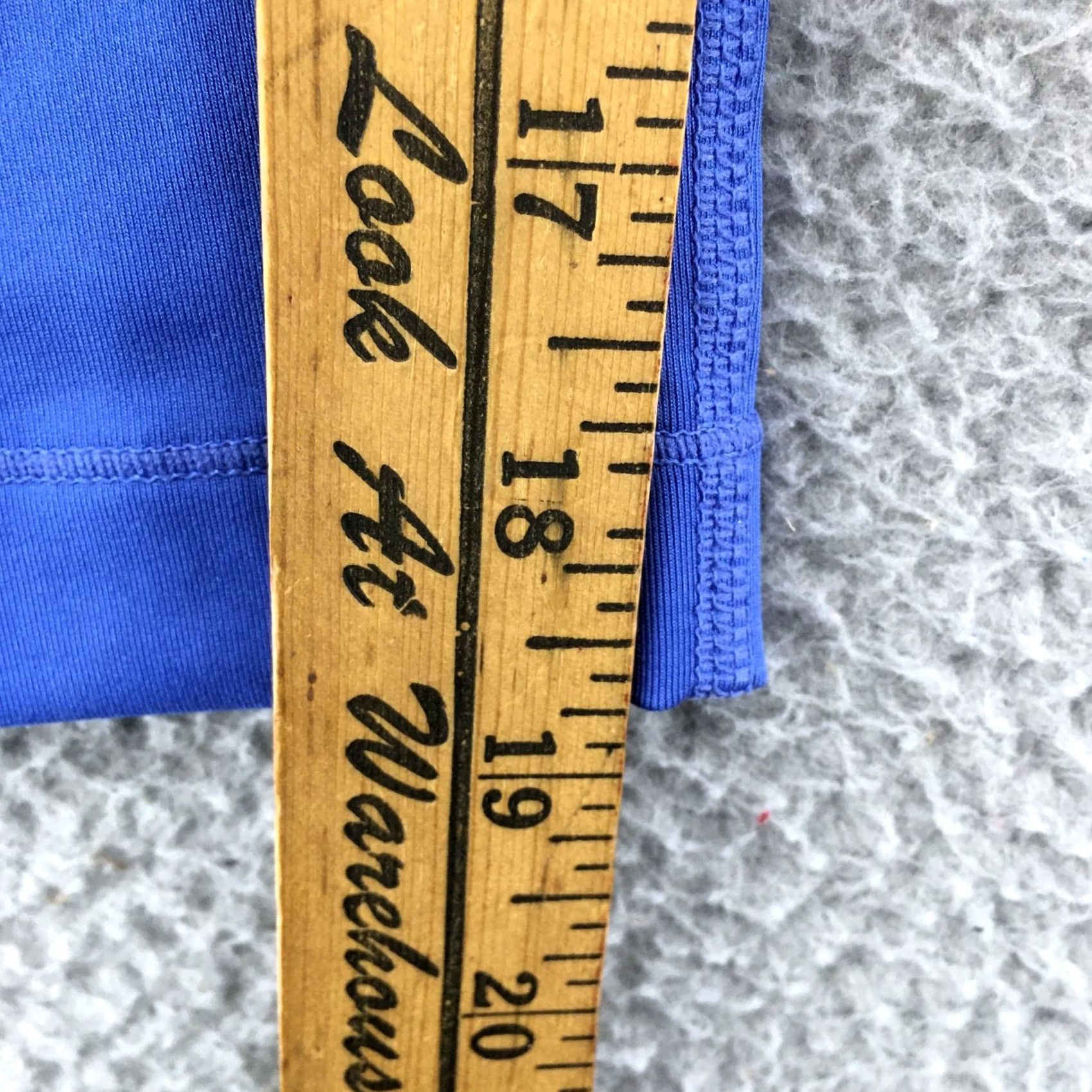 Nike Nike Capri Leggings Mens M Blue Elastic Waistband Low Rise Athletic Sports Size 32" / US 10 / IT 46 - 6 Thumbnail