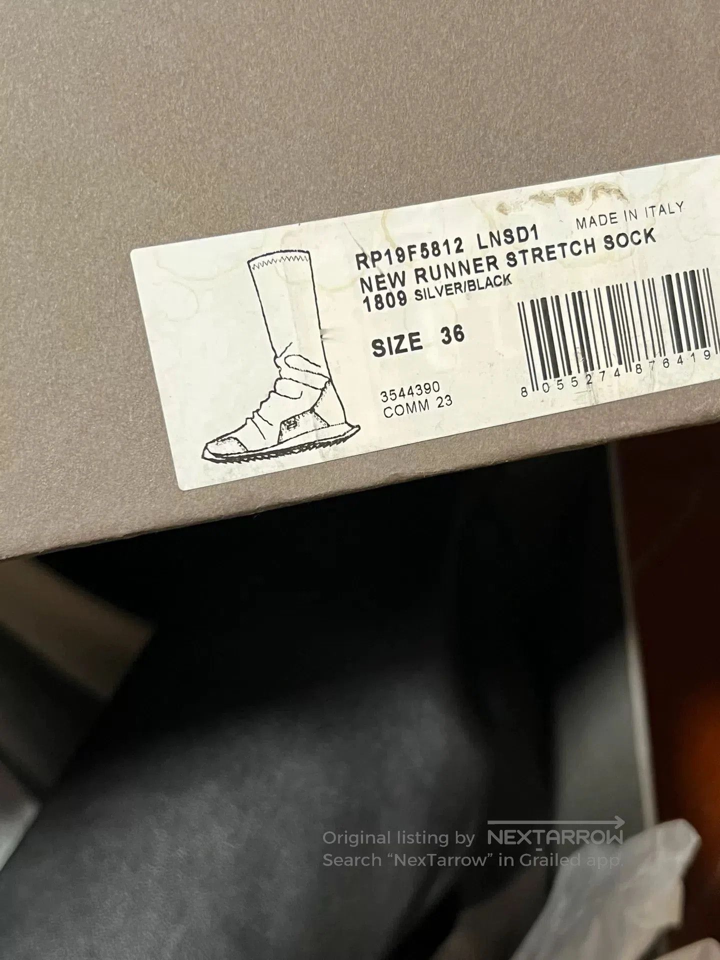 Rick Owens Rick Owens Main Line Gradient Black Silver Tank Boots. Size US 5 / IT 35 - 7 Thumbnail