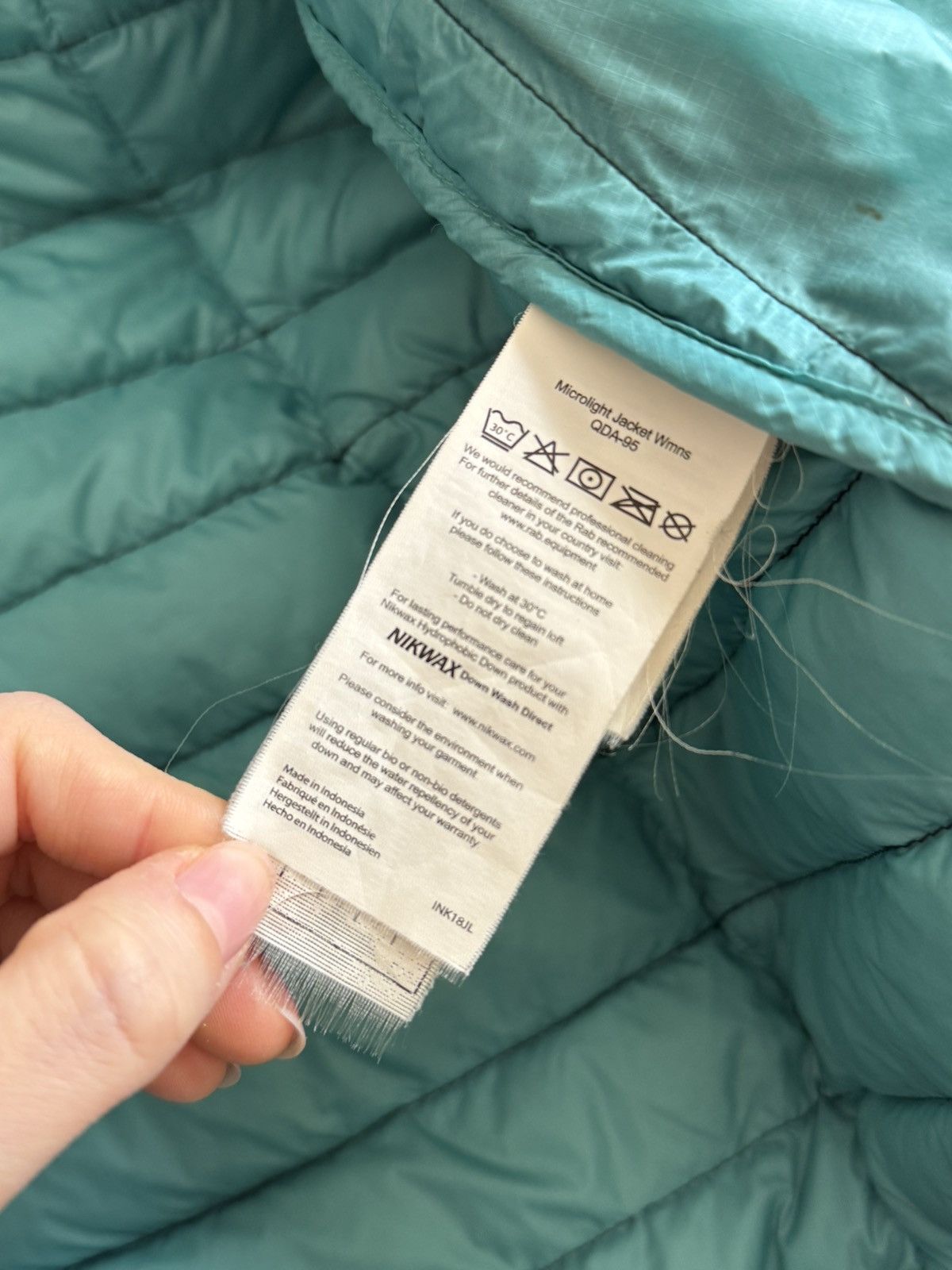 Rab Rab microlight down jacket S Rab 36 down jacket outdoor Size S / US 4 / IT 40 - 9 Thumbnail