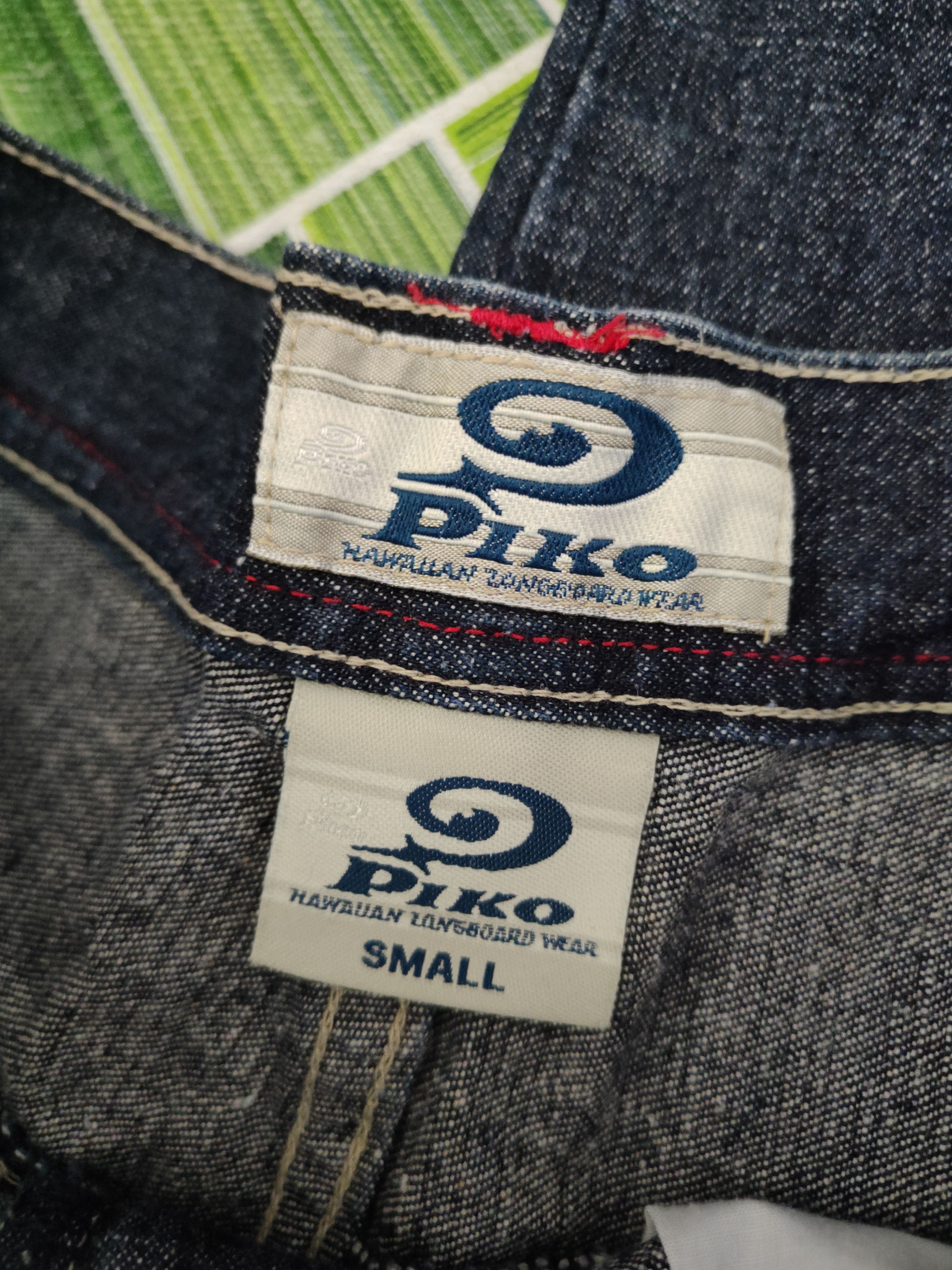 Japanese Brand DL Piko Dark Blue Distressed Ripped Jeans #2405 Size US 28 / EU 44 - 17 Thumbnail