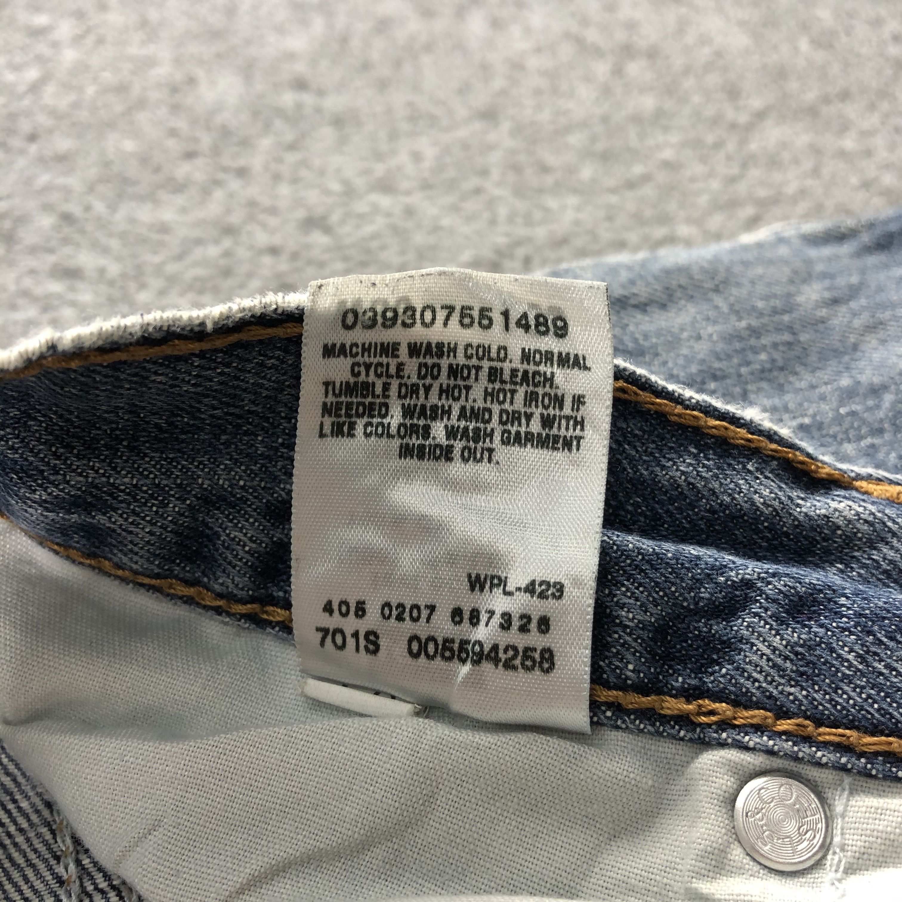 Levi's Vintage Levis 559 Earth Tone Jeans-J2057 Size US 35 - 12 Thumbnail