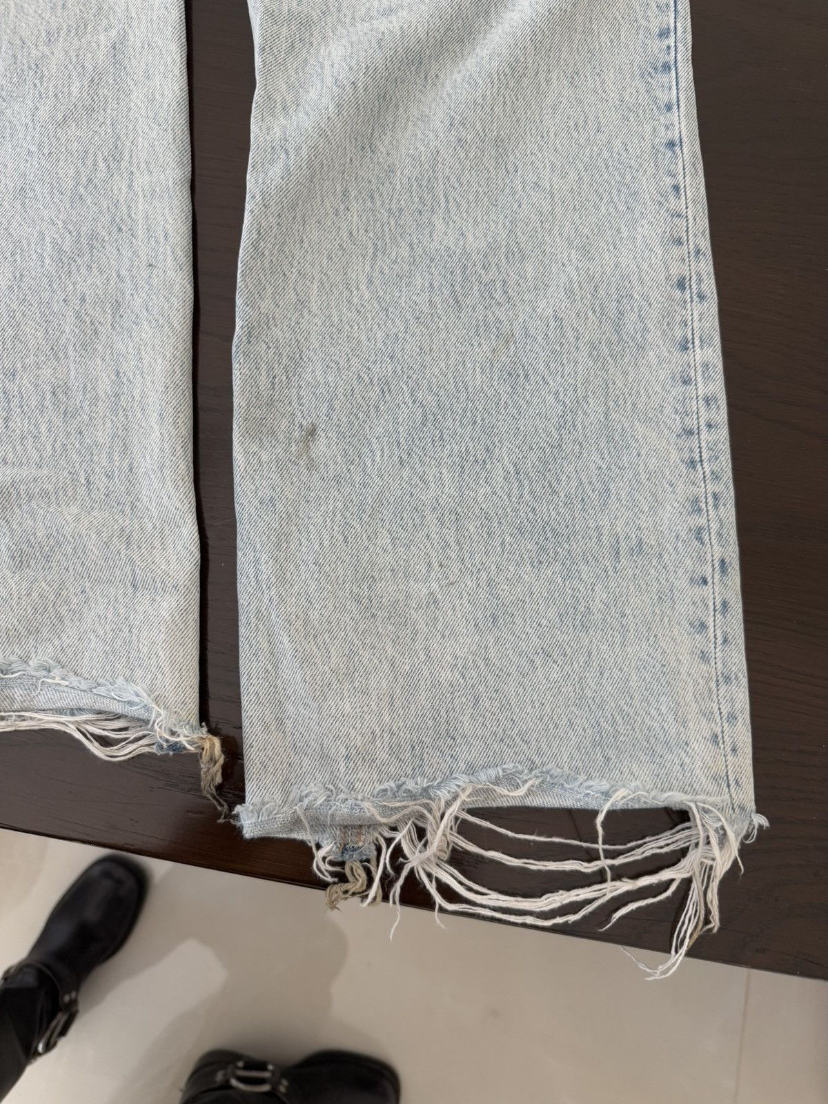 Alexander Wang ALEXANDER WANG RIVAL BOXER LAYERED JEANS Size 27" / US 4 / IT 40 - 11 Thumbnail