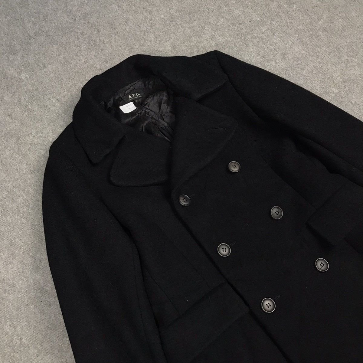A.P.C. APC DOUBLED BREASTED WOOL JACKET Size US S / EU 44-46 / 1 - 5 Thumbnail