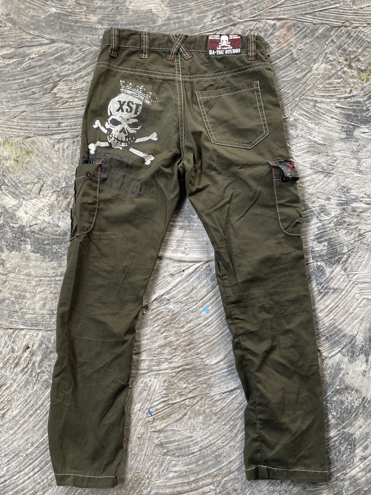 Japanese Brand 💥SALE💥 BA-Tsu Studio Cargo Pant XST Limited Size US 29 - 9 Thumbnail