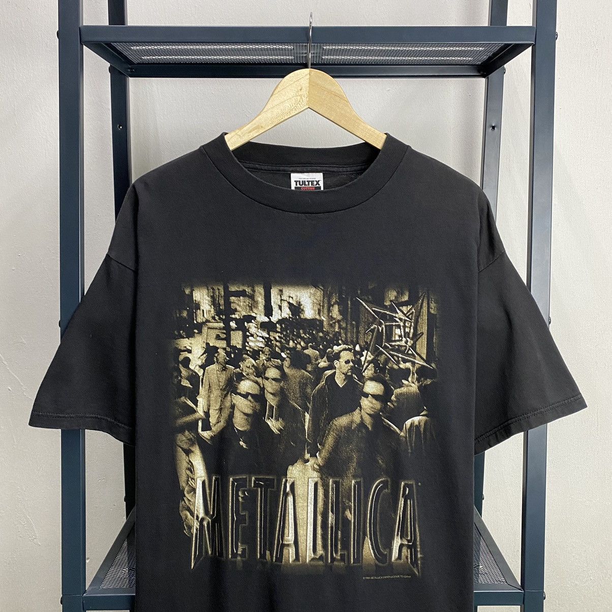 Band Tees × Vintage VINTAGE 1996 METALLICA LOAD NINJA STAR Size US XL / EU 56 / 4 - 2 Thumbnail