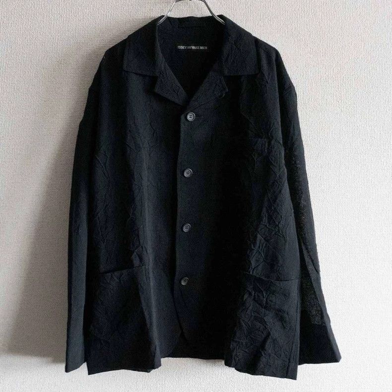 Issey Miyake issey miyake Thin wool pleated coat Size US M / EU 48-50 / 2 - 1 Thumbnail