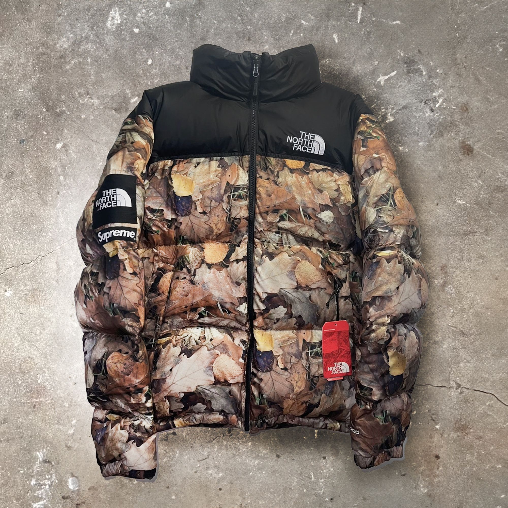 Supreme leaves hot sale jacket