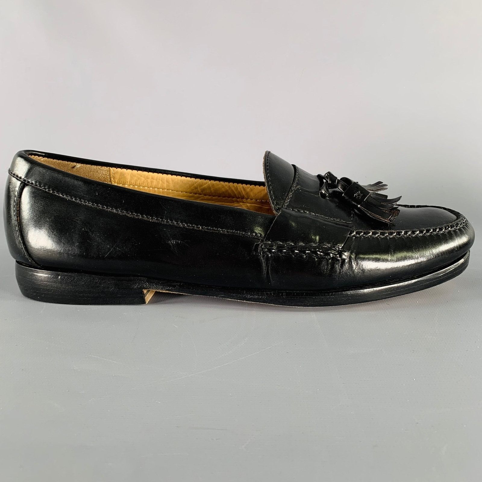 Cole Haan COLE HAAN Size 10 Black Leather Tassels Loafers Size US 10 / EU 43 - 2 Thumbnail