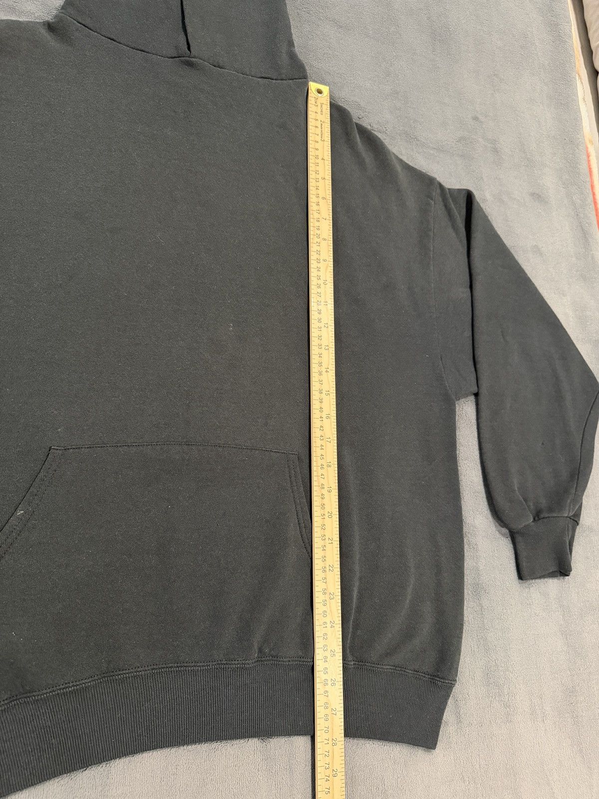 Jerzees Vintage 90s Jerzees Activewear Faded Black Blank Hoodie Size US XXL / EU 58 / 5 - 5 Thumbnail