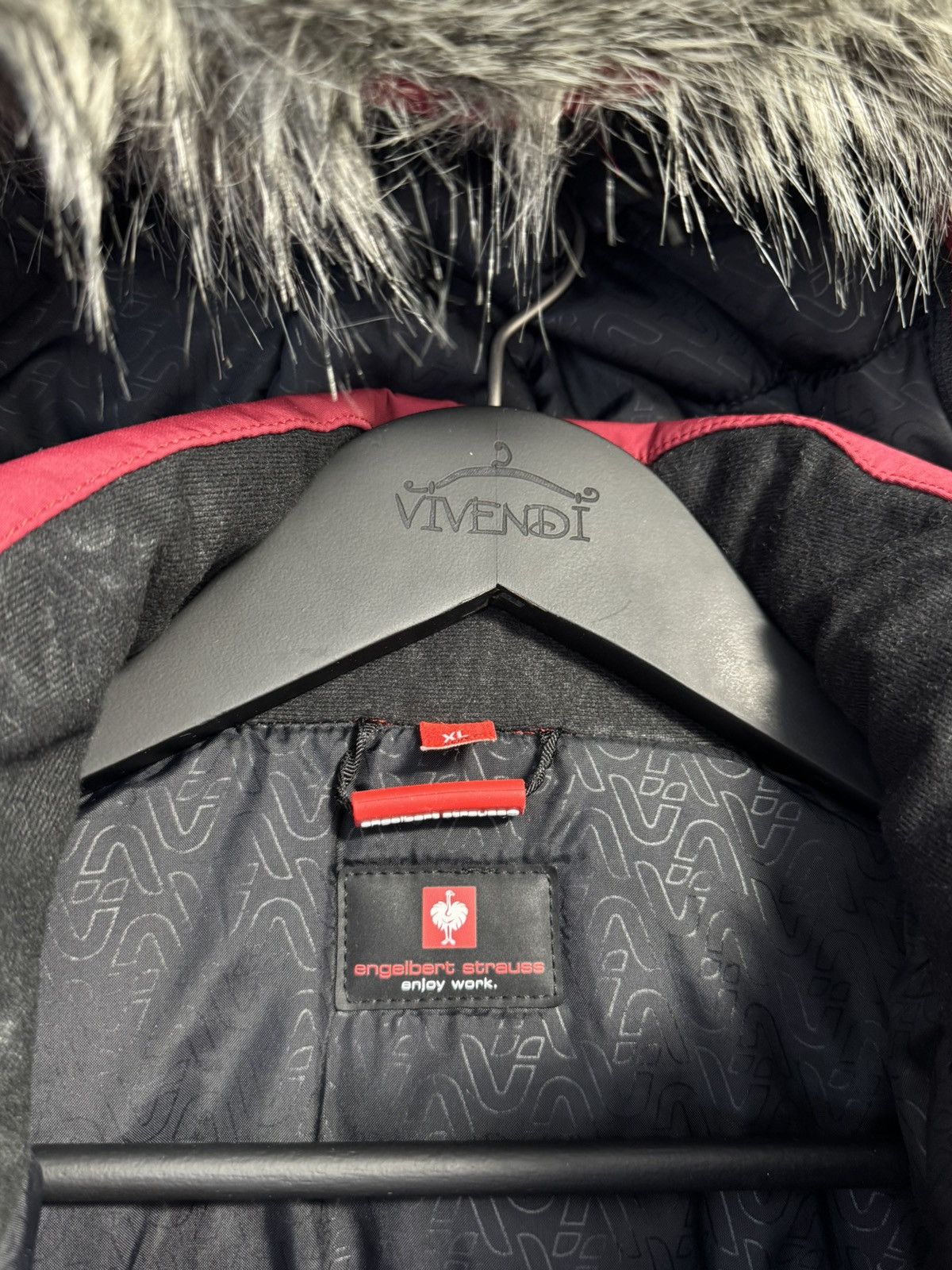 Other Women's Engelbert Strauss Jacket Parka Winter Hooded Puffer Size XL / US 12-14 / IT 48-50 - 15 Thumbnail