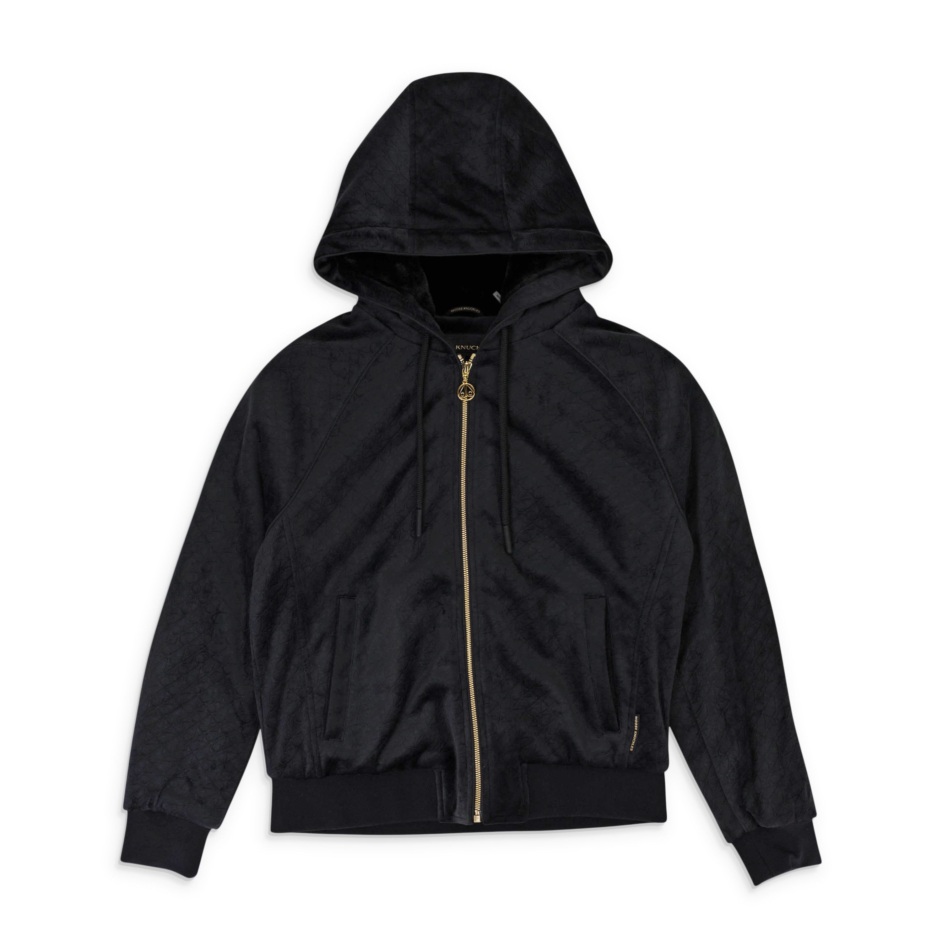 PARSONS BUNNY MONOGRAM PRINT HOODIE SIZE M