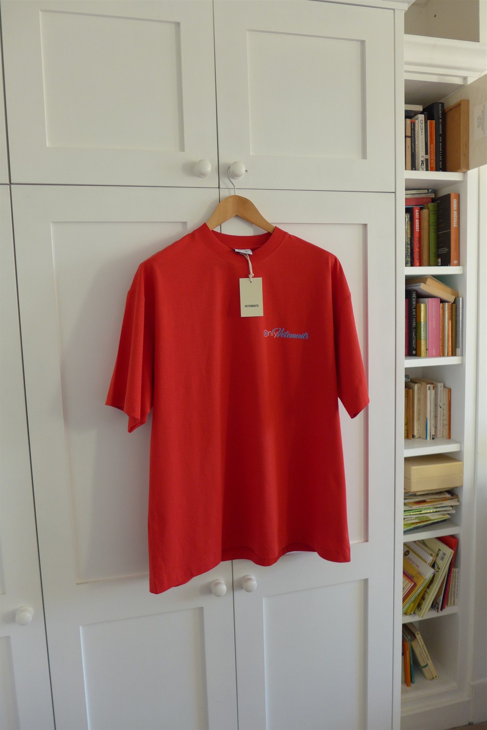 Vetements Vetements Oversized OnlyVetements Red T-Shirt Size US XS / EU 42 / 0 - 2 Thumbnail