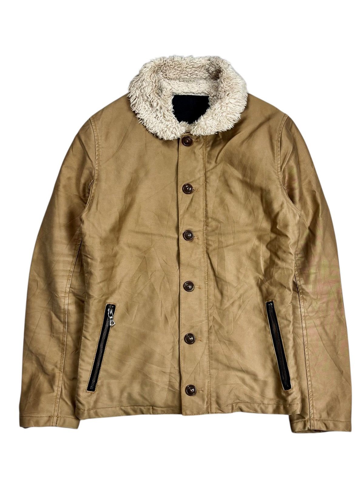 GOA 2000s NO ID - Apocalypse Sherpa Interior Jacket Size US M / EU 48-50 / 2 - 2 Thumbnail