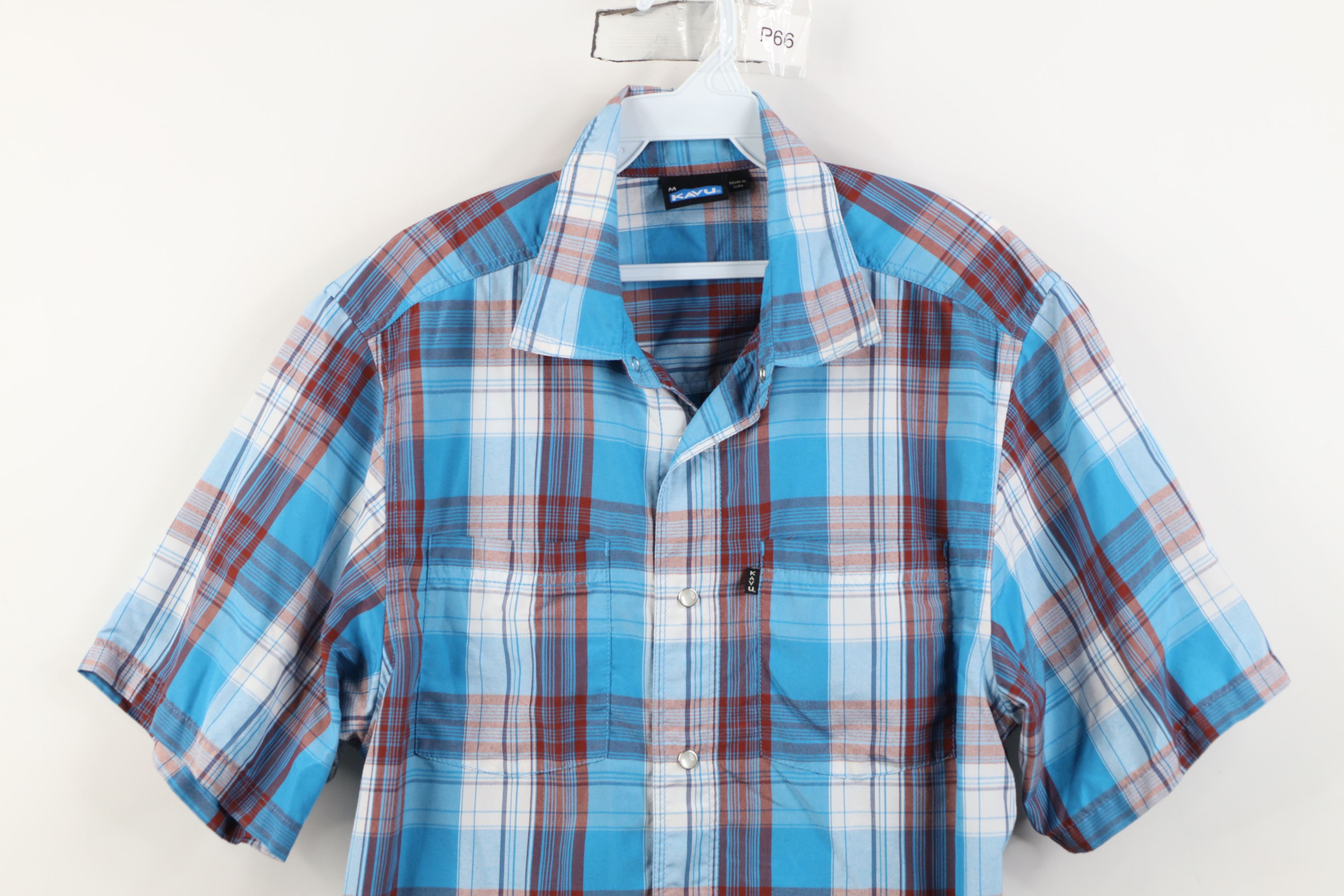 KAVU Vintage KAVU Button Trekking Hiking Collared Shirt Plaid Size US M / EU 48-50 / 2 - 2 Thumbnail
