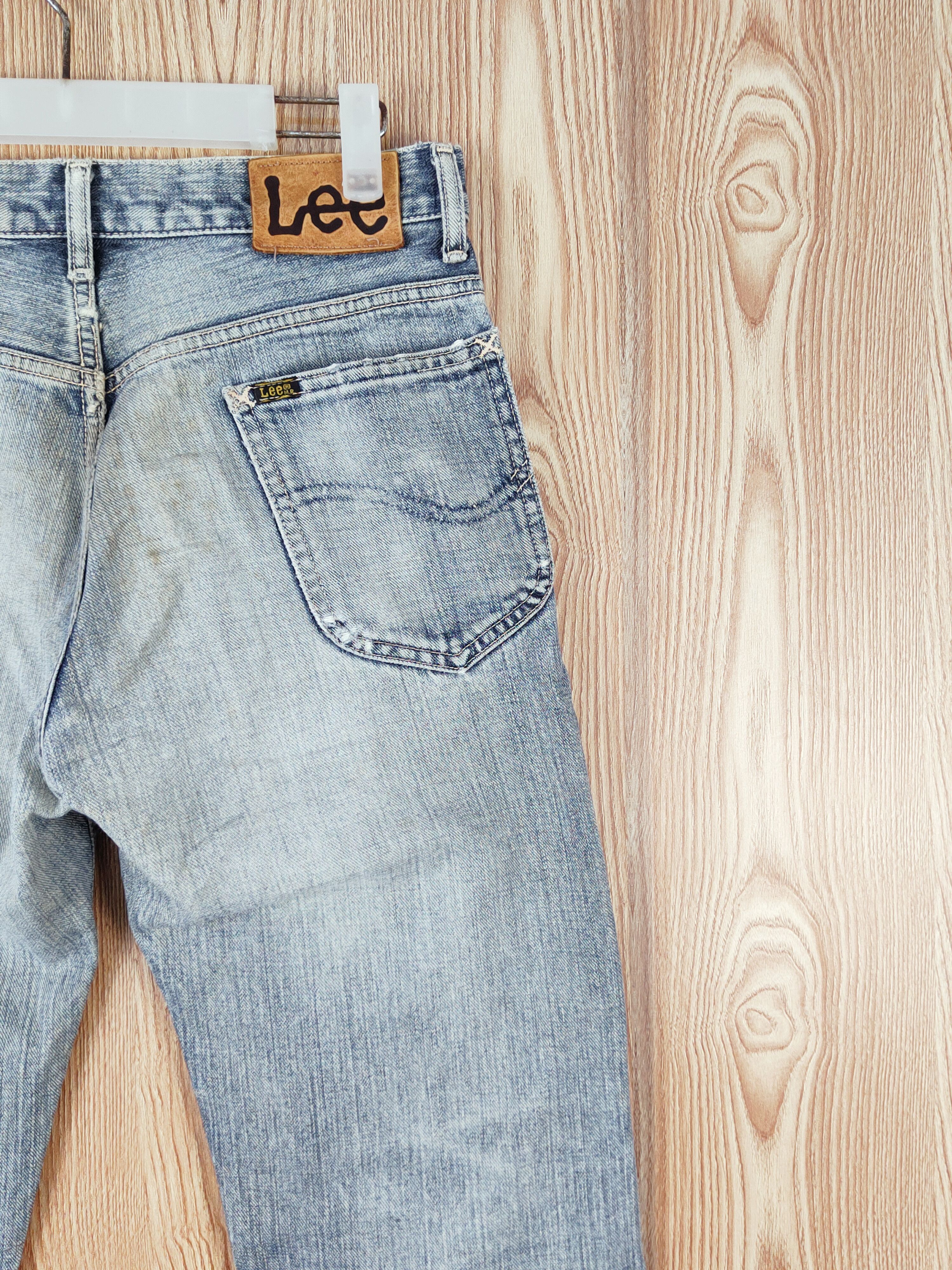 Japanese Brand Lee Blue Distressed Ripped denim Jeans #W503 Size US 30 / EU 46 - 12 Thumbnail