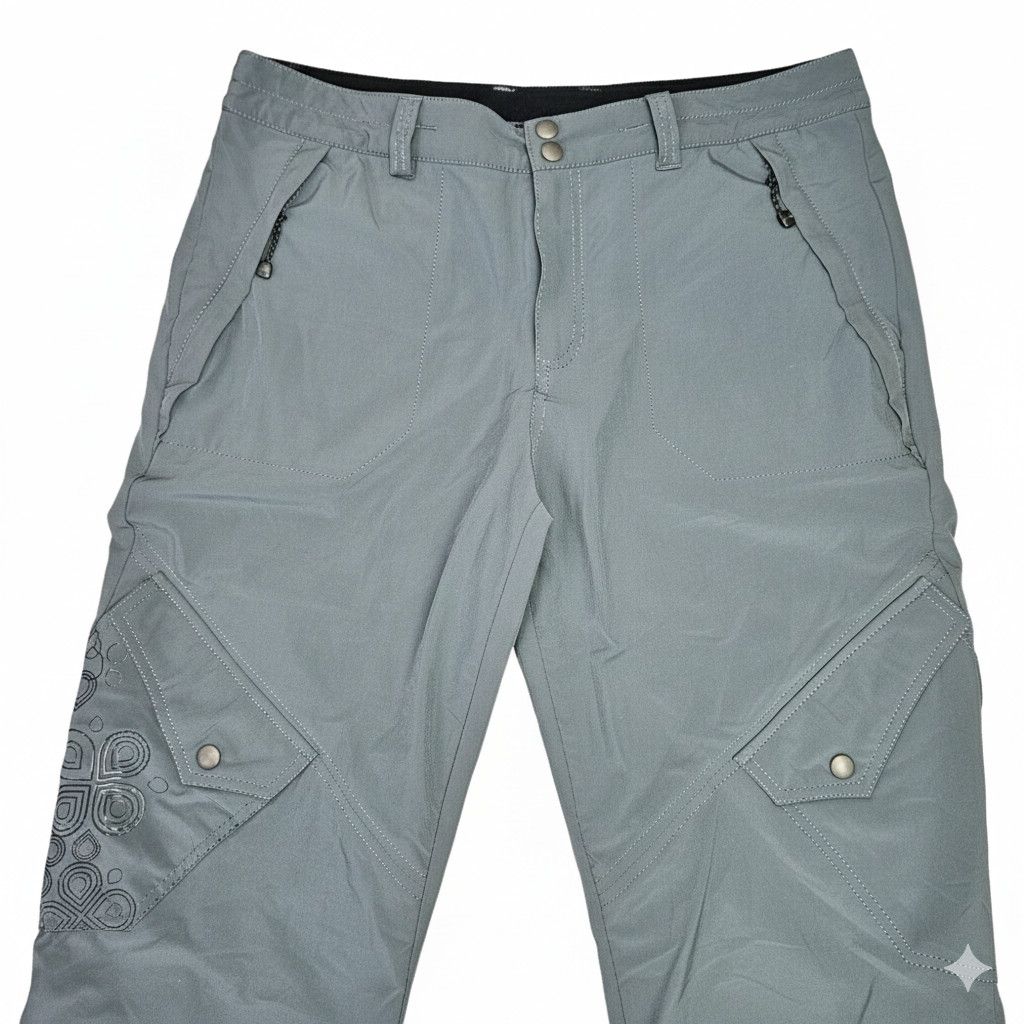 Eddie Bauer Eddie Bauer Size 12/L Ski Pants Grey Water Resistant Fleece Size 30" / US 8 / IT 44 - 4 Thumbnail