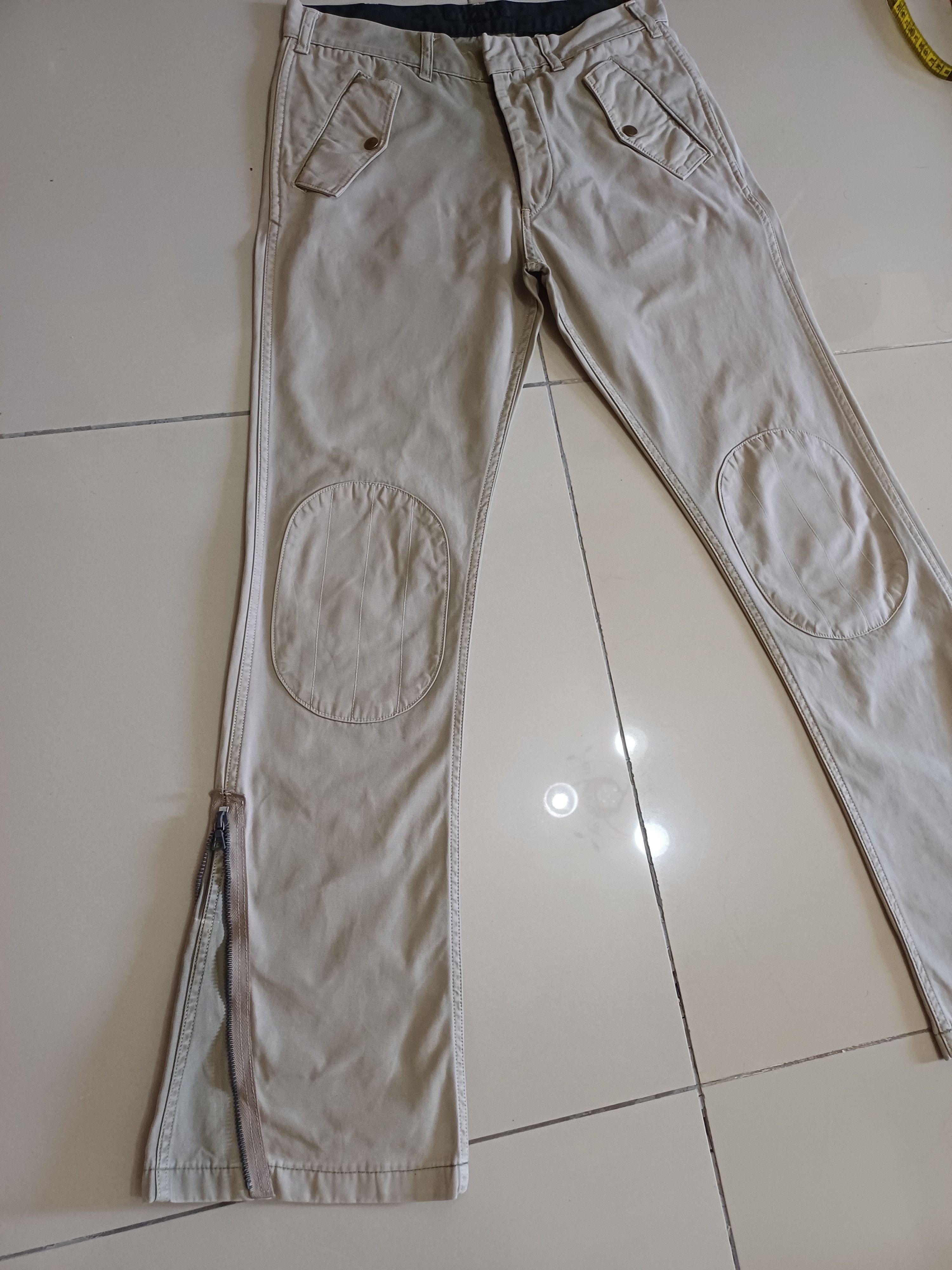 Designer Nice design PARANOID flared pants..double knee Size US 30 / EU 46 - 6 Thumbnail