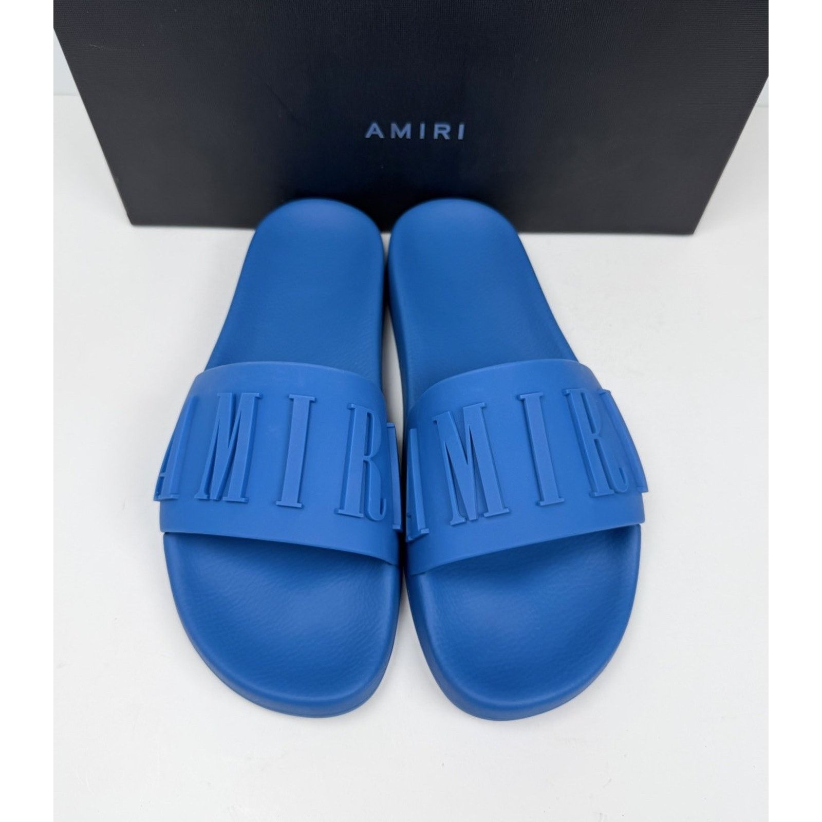 Amiri Size 41EU/8US- Amiri Logo Pool Slides NEW Size US 8 / EU 41 - 2 Thumbnail