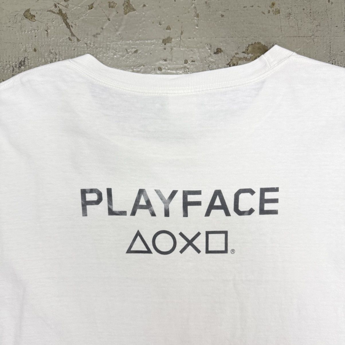 Playstation Vintage Playface Playstation 4 Faces Tee Size US L / EU 52-54 / 3 - 7 Thumbnail