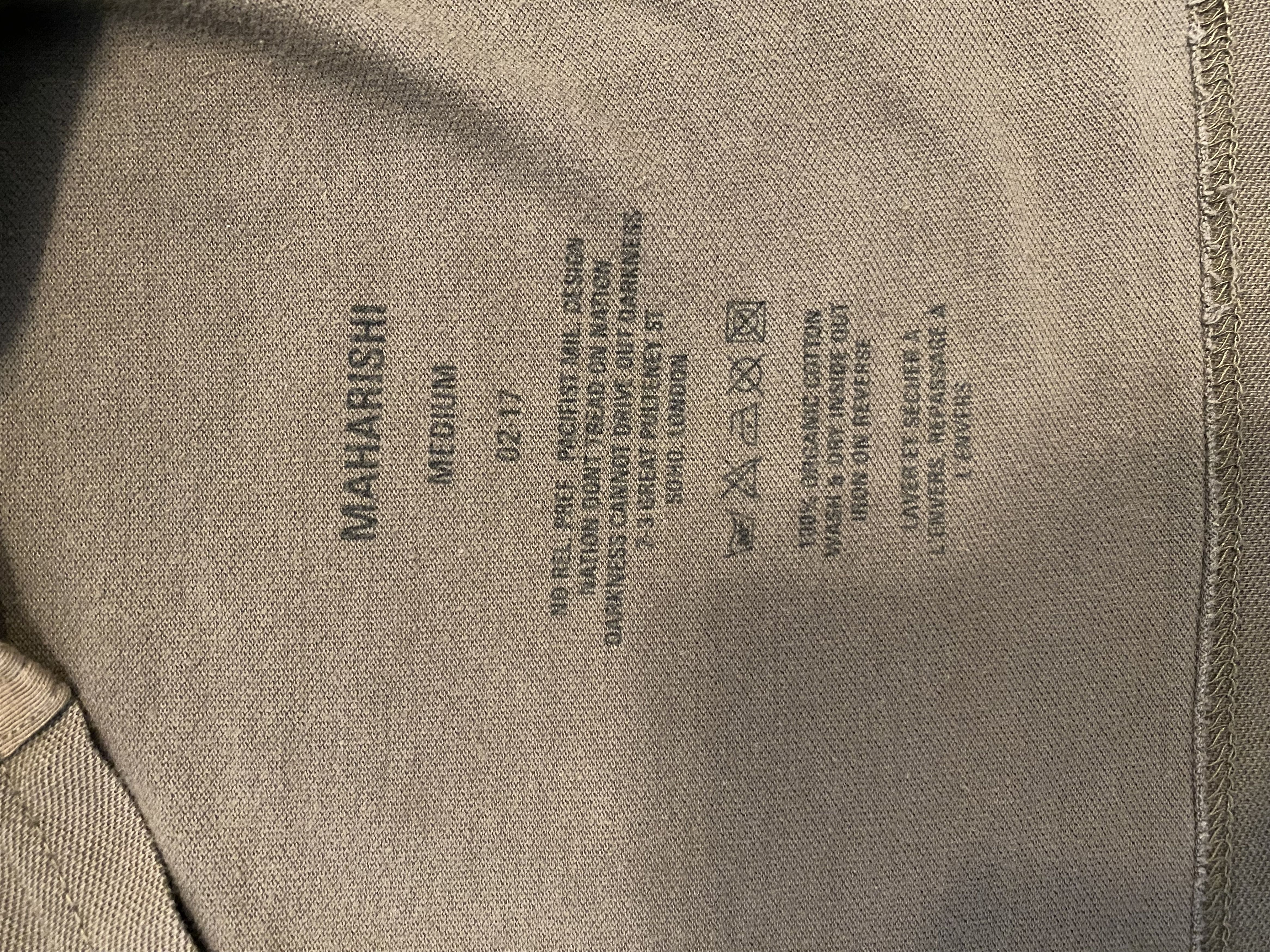 Maharishi Patchwork Military Shirt