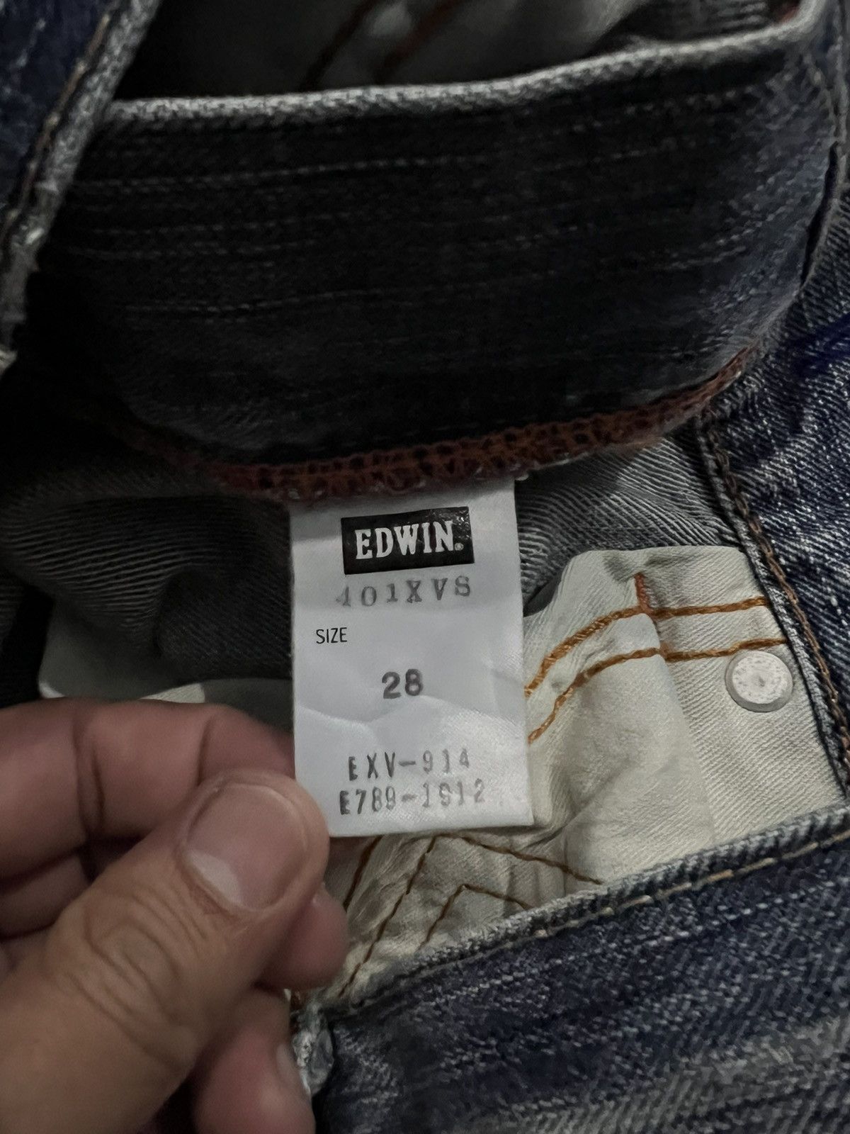 Edwin × If Six Was Nine × Japanese Brand 💥Flare💥Vintage Edwin Backle Back Faded Washed Jeans Size US 28 / EU 44 - 18 Thumbnail