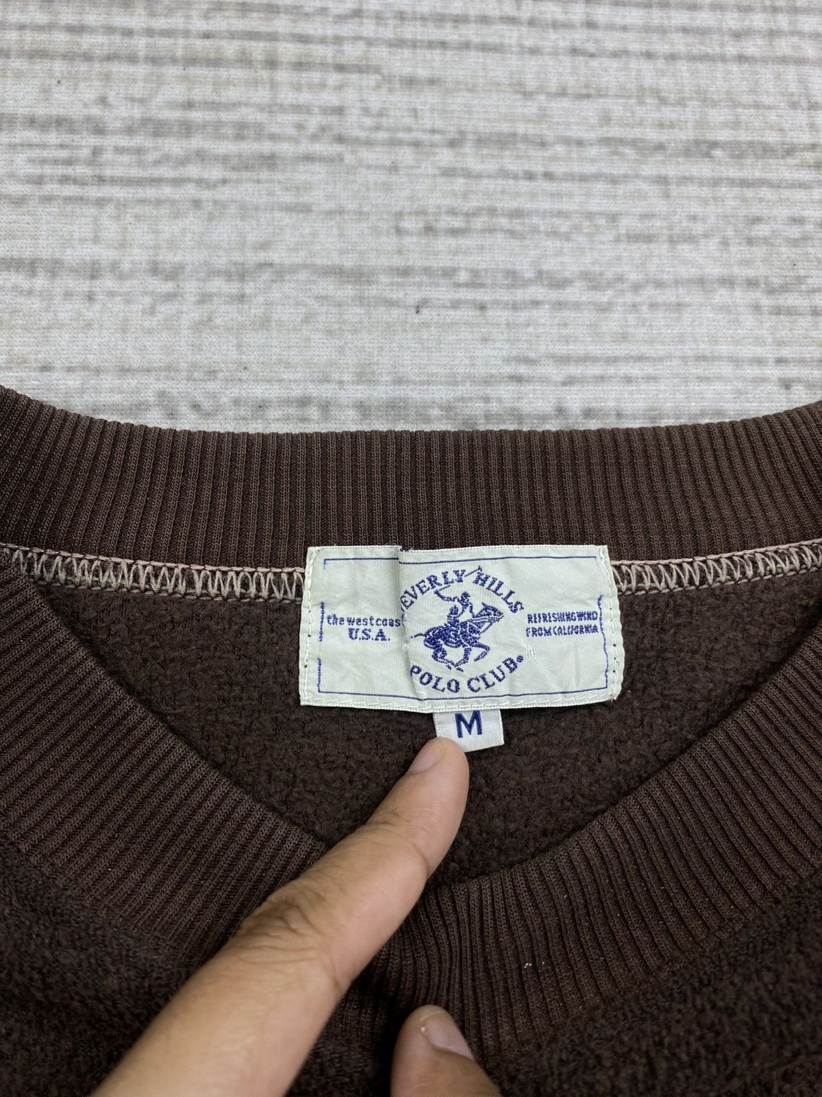 Beverly Hills Polo Club × Vintage Vintage Beverly Hill Polo Club Embroidery Sweatshirt Size US M / EU 48-50 / 2 - 9 Thumbnail