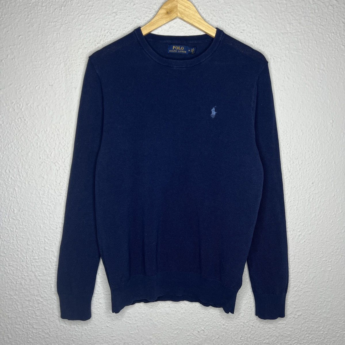 Polo Ralph Lauren Polo Ralph Lauren Knitwear Jumper Sweater Navy Logo Pony Size US M / EU 48-50 / 2 - 1 Thumbnail