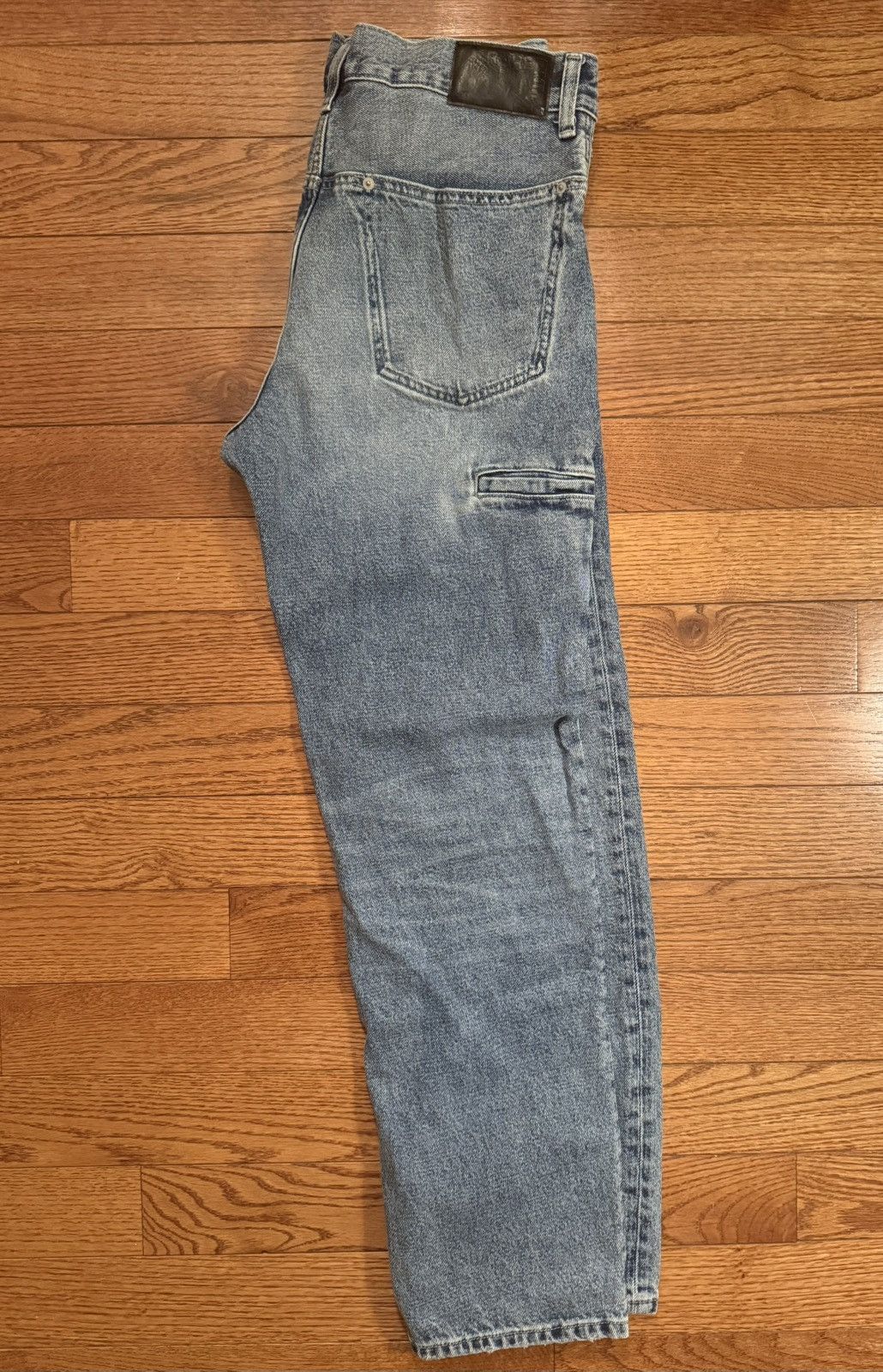 Pacsun Pacsun Rare DNM Edit Denim Straight Jeans Size US 32 / EU 48 - 5 Thumbnail