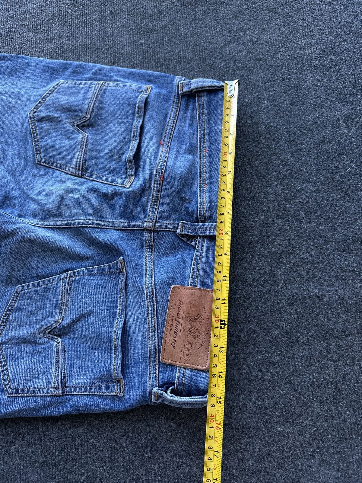 Diesel 🚨 RARE DIESEL MEN DENIM JEANS AVANT GARDE IFSIXWASNINE Y2K Size US 32 / EU 48 - 21 Thumbnail