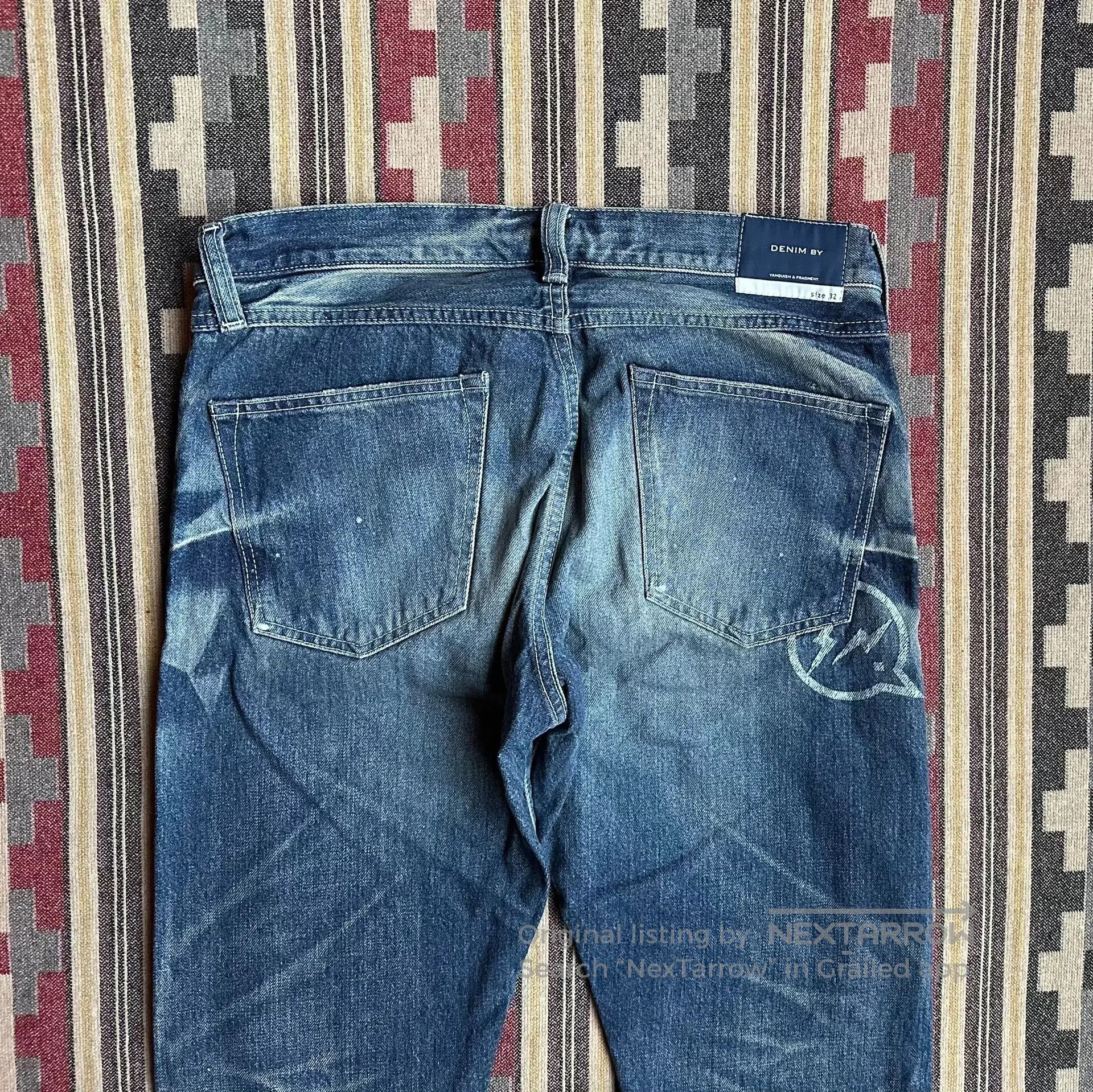 Vanquish denim by vanquish&fragment distressed jeans. Size US 32 / EU 48 - 8 Thumbnail