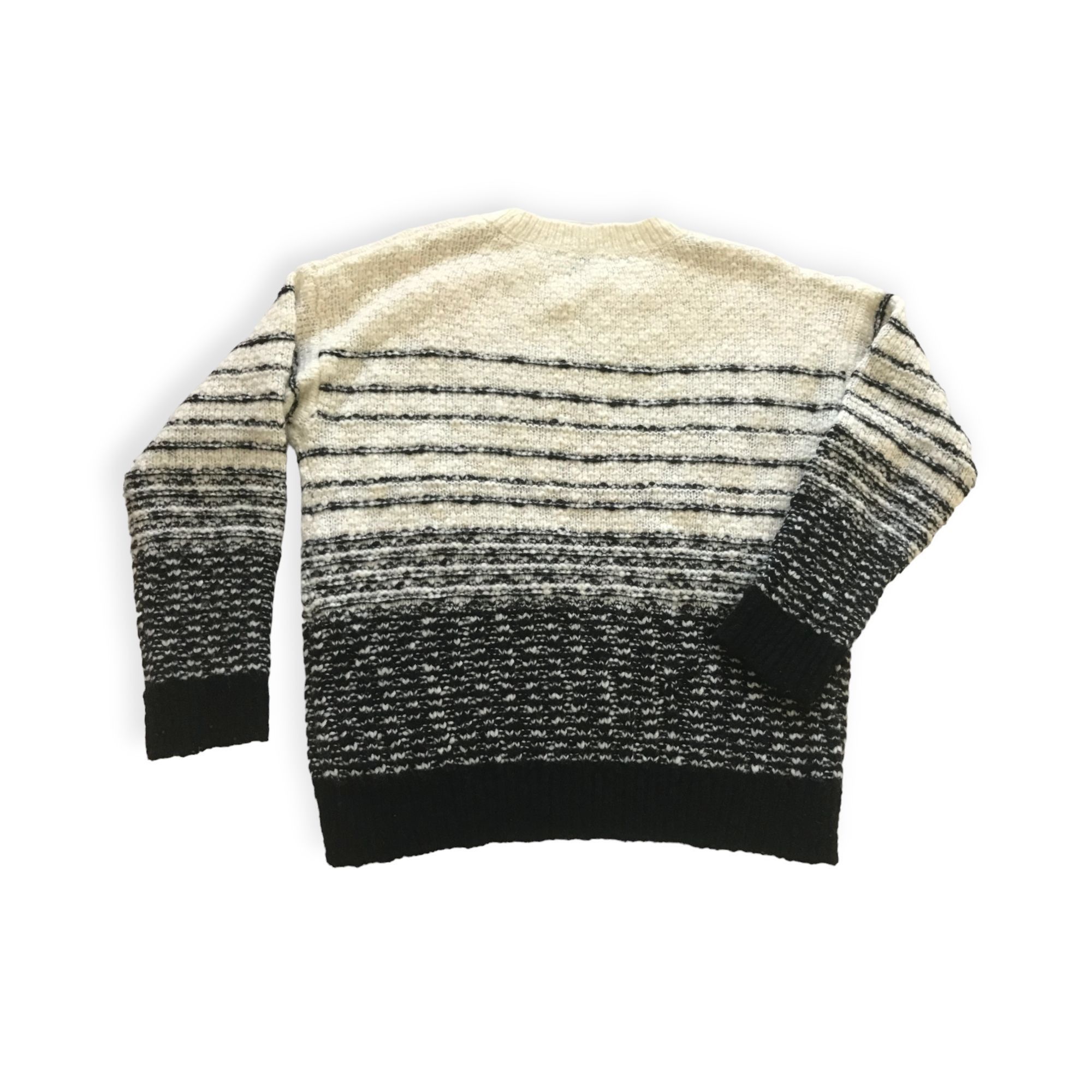Vince Vince Wool Blend Textured Striped Sweater, Size XL Size XL / US 12-14 / IT 48-50 - 2 Thumbnail