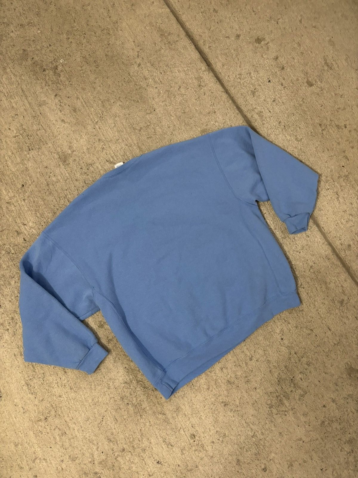 Russell Athletic × Vintage Black Zip up Blank Russell athletic crewneck sweatshirt Size US XXL / EU 58 / 5 - 5 Thumbnail