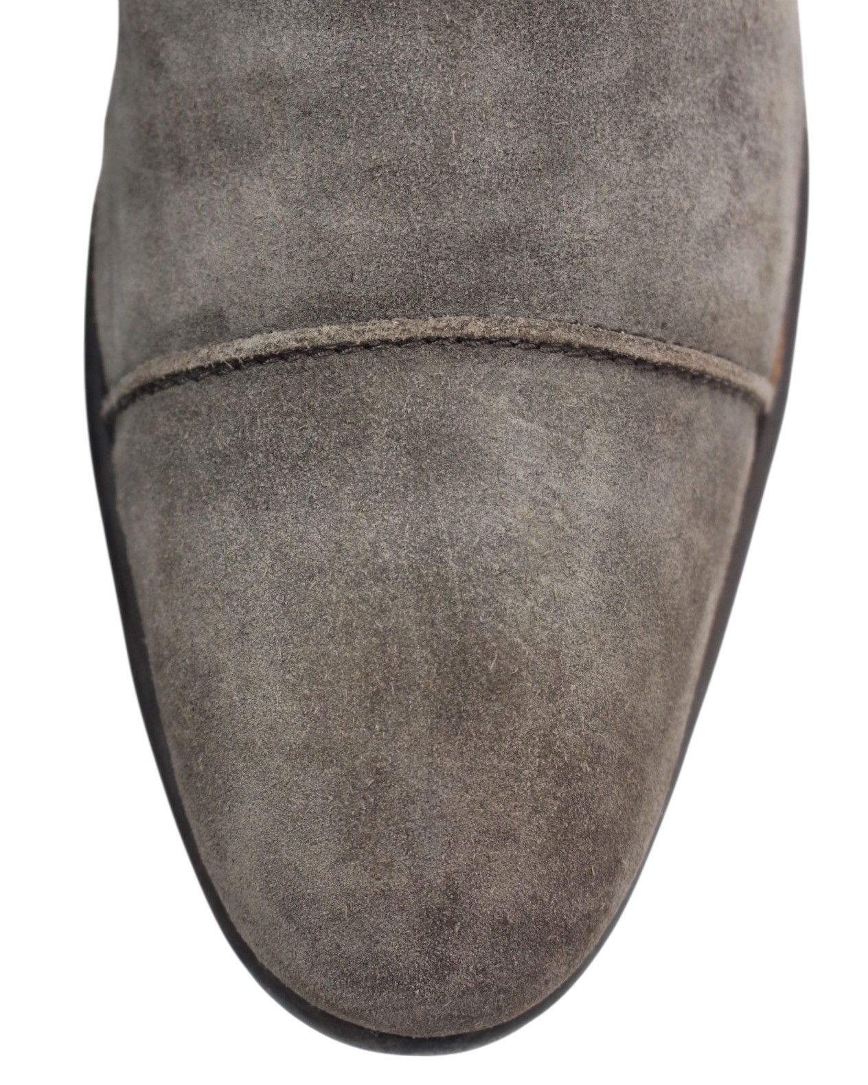 If Six Was Nine 2000S BLACKSTONE CARIBOU SUEDE CAP-TOE ZIP BOOTS Size US 11 / EU 44 - 5 Thumbnail