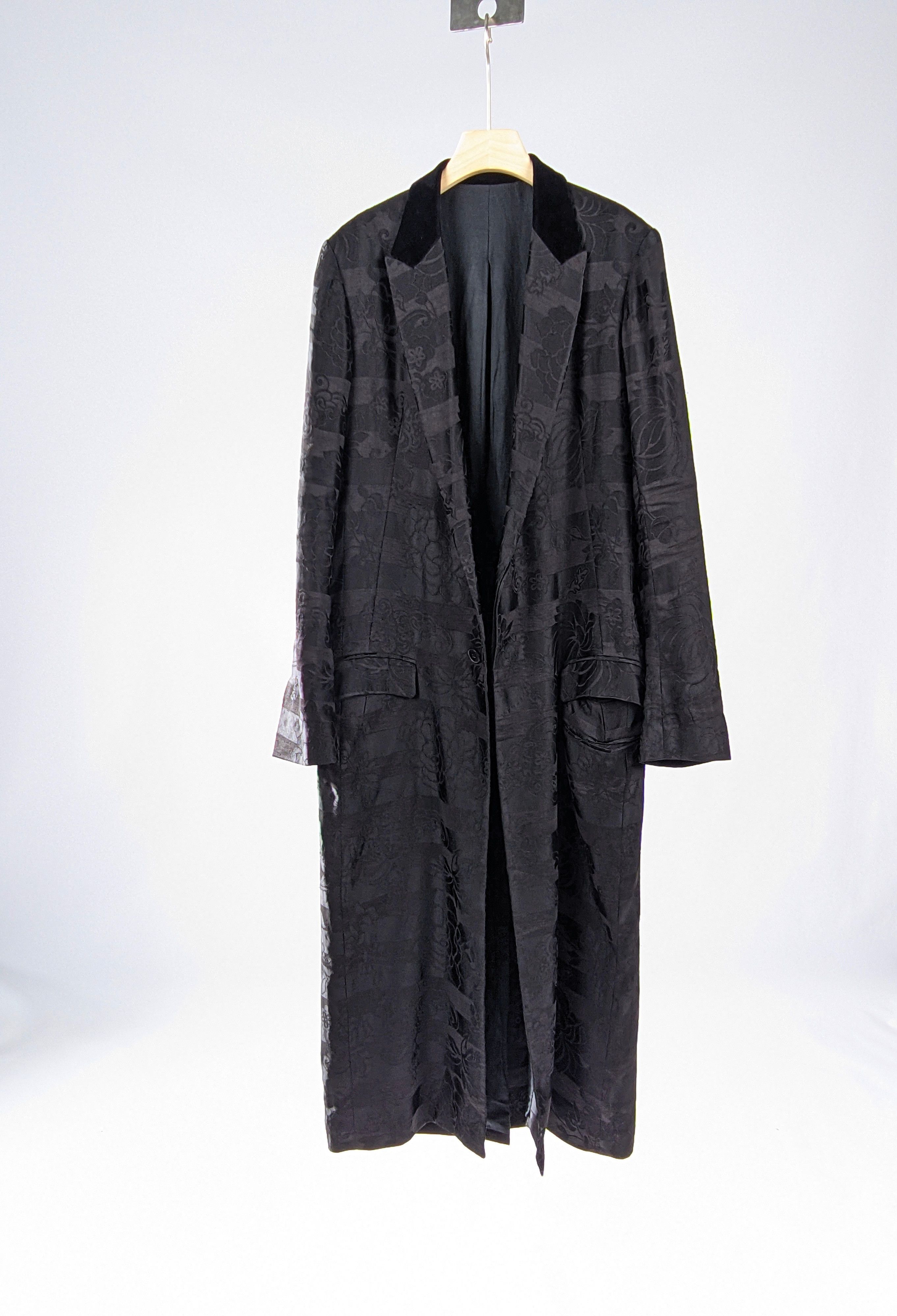 Haider Ackermann SS17 Blood Splatter Embroidery Trench Coat | Grailed