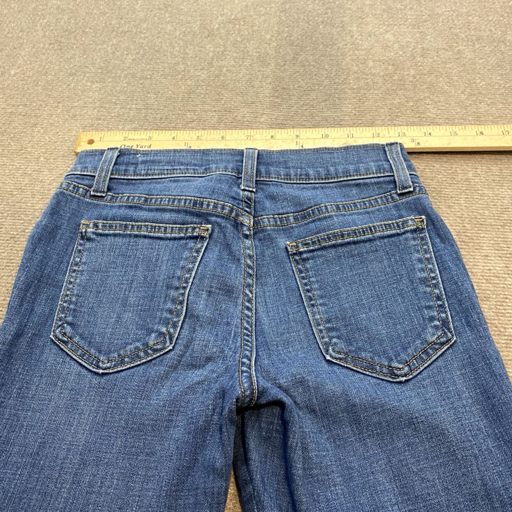 Pistola Pistola Jeans Womens 26 Medium Wash Distressed Ankle Zip Hem Stretch Pants Shirt? Size 26" / US 2 / IT 38 - 7 Thumbnail