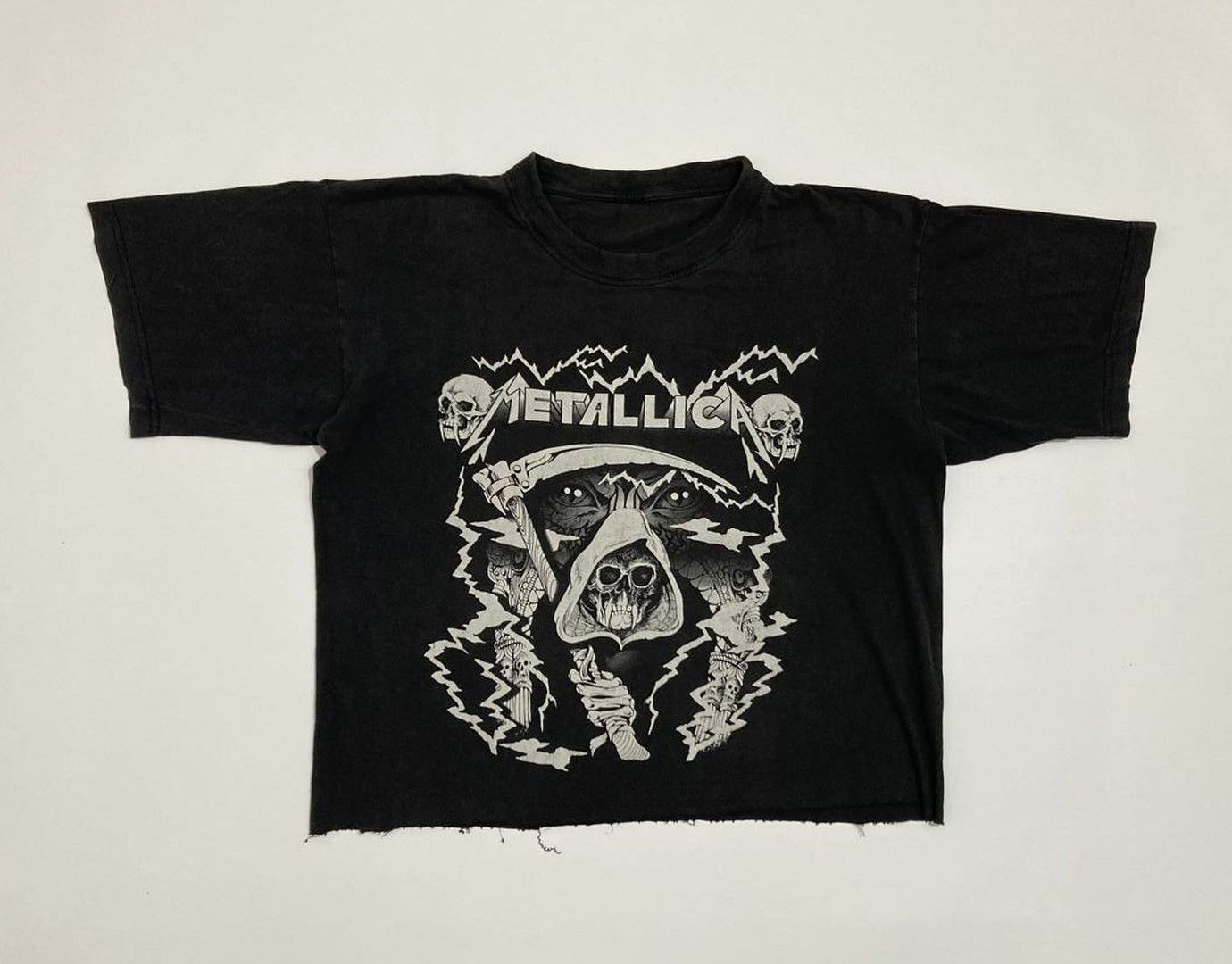 Band Tees Vintage Metallica Rock Band Grim Reaper Tee 90s Size US L / EU 52-54 / 3 - 1 Thumbnail