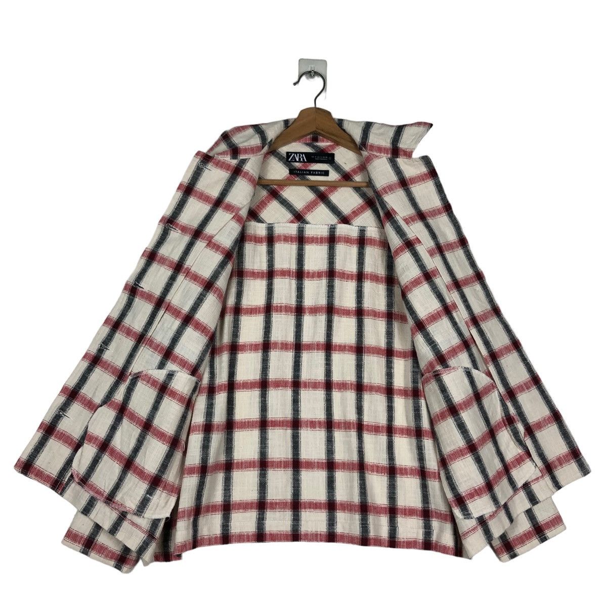 Japanese Brand 🔥Vintage Wool Chore Jacket Zara Flannel Tartan Design Check Size US S / EU 44-46 / 1 - 13 Thumbnail