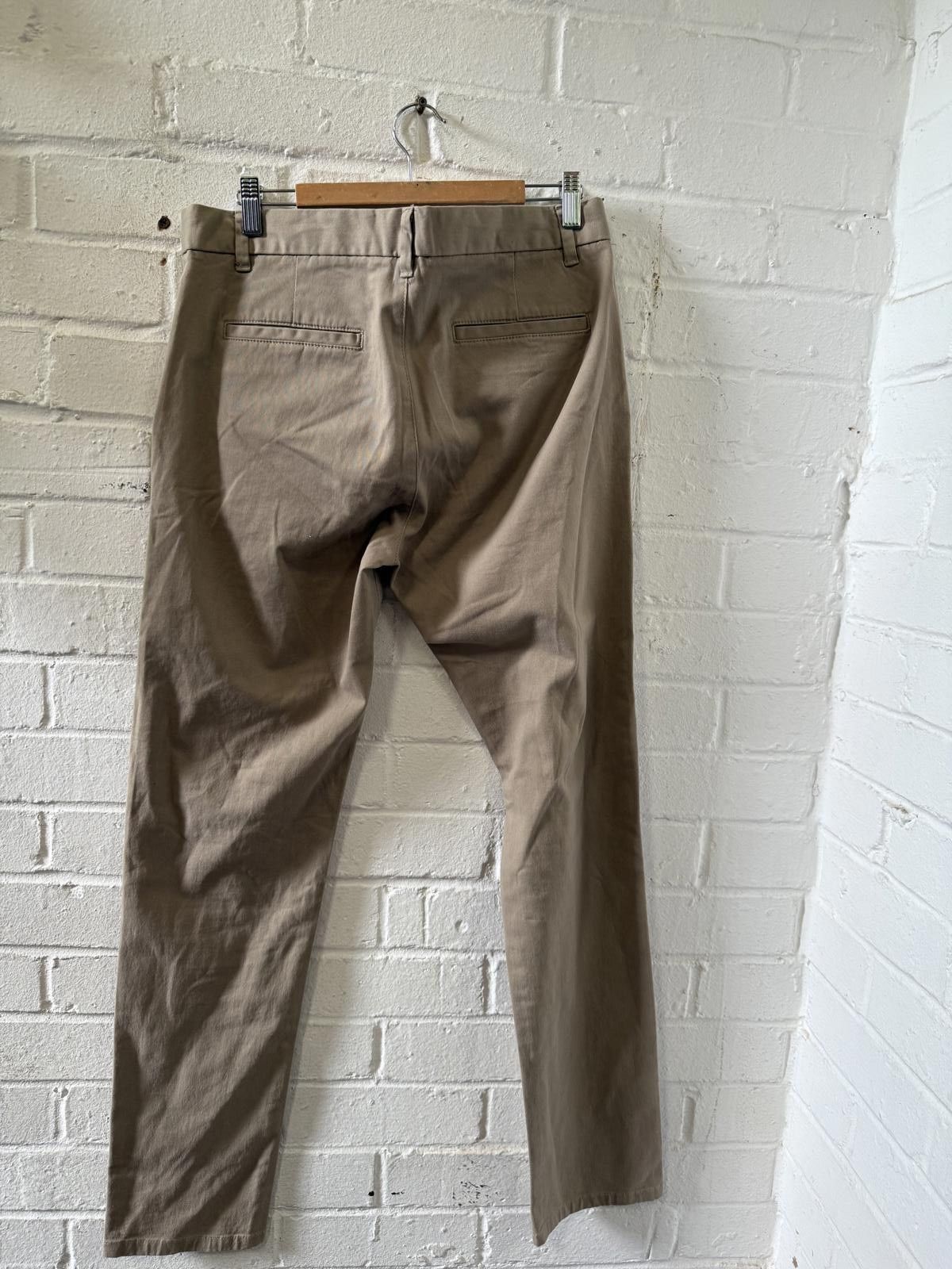 NEXT Next Men's Khaki Chino Pants Size 31x30 Size US 31 - 4 Thumbnail