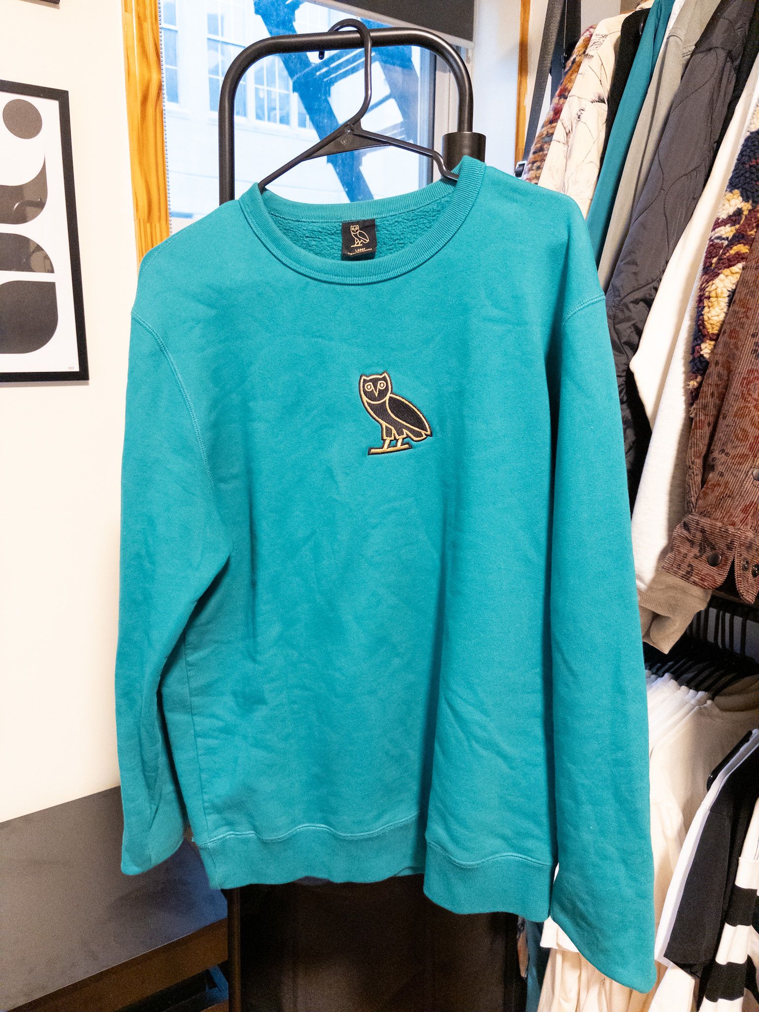October's Very Own OVO Classic Owl Crewneck Size US L / EU 52-54 / 3 - 1 Thumbnail
