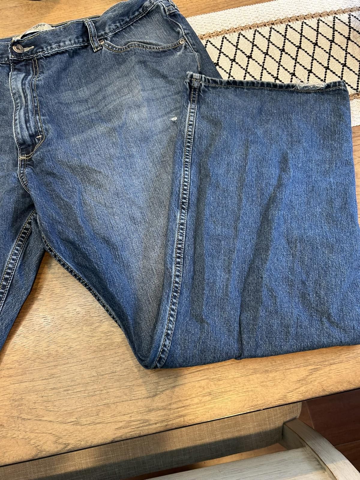 Wrangler Wrangler Classic Blue Denim Jeans Size US 42 / EU 58 - 3 Thumbnail