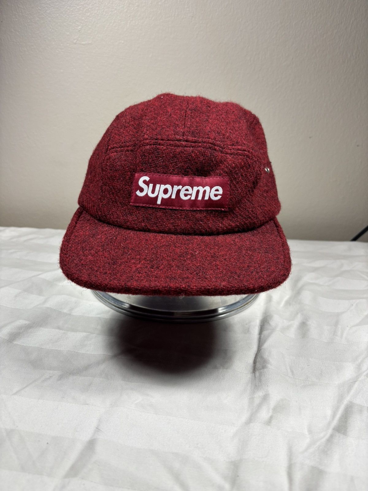 シュプリーム Featherweight Wool キャップ Plaid Supreme - Featherweight Wool Camp Cap - ParkSIDER
