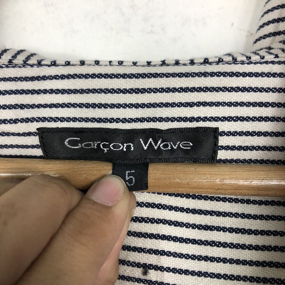 Japanese Brand 📌Vintage Hickory Chore Jacket Garcon Wave Issey Miyake Size US L / EU 52-54 / 3 - 19 Thumbnail
